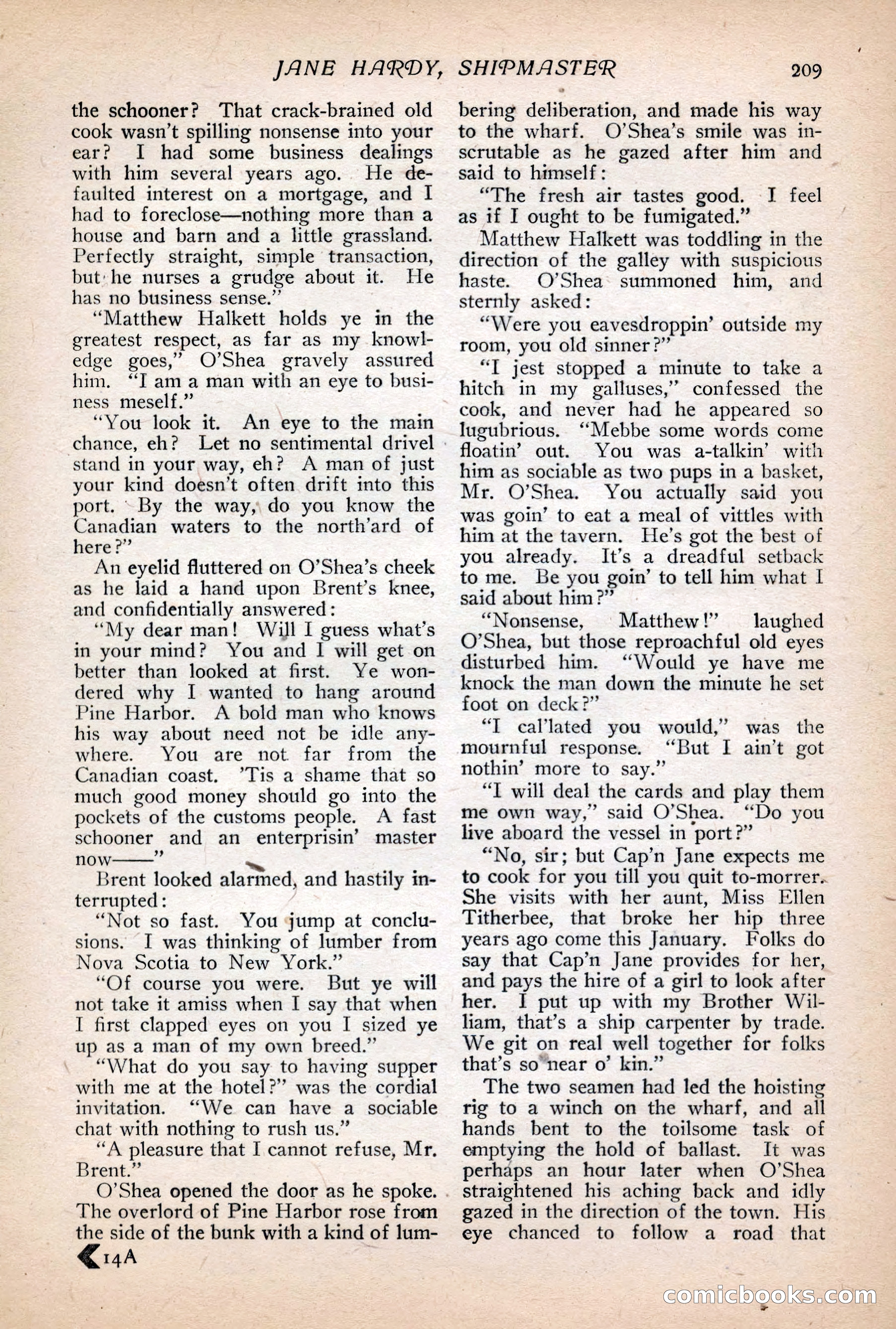 The Popular Magazine, Vol. 30, No. 4 — page 219 of 268