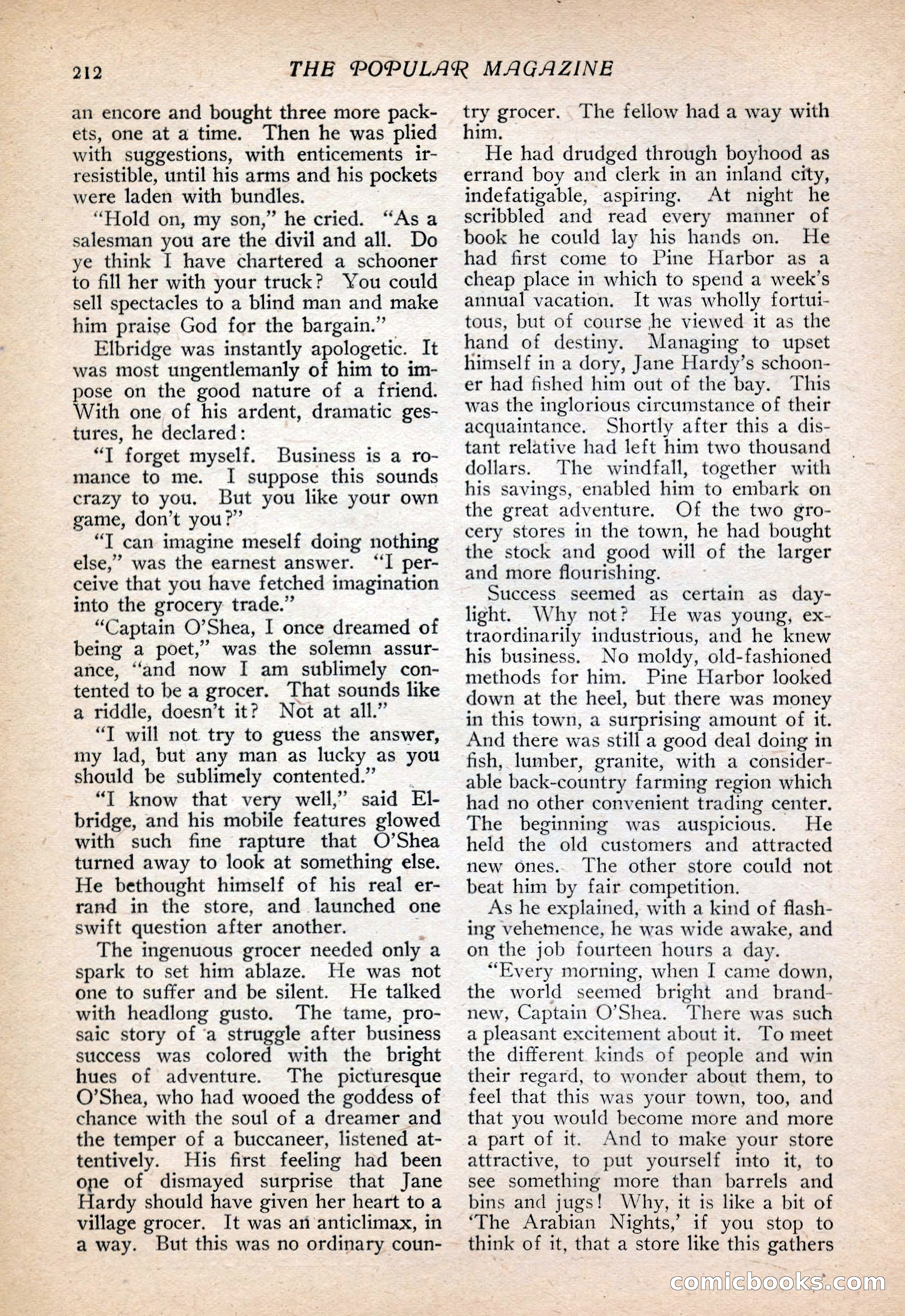 The Popular Magazine, Vol. 30, No. 4 — page 222 of 268