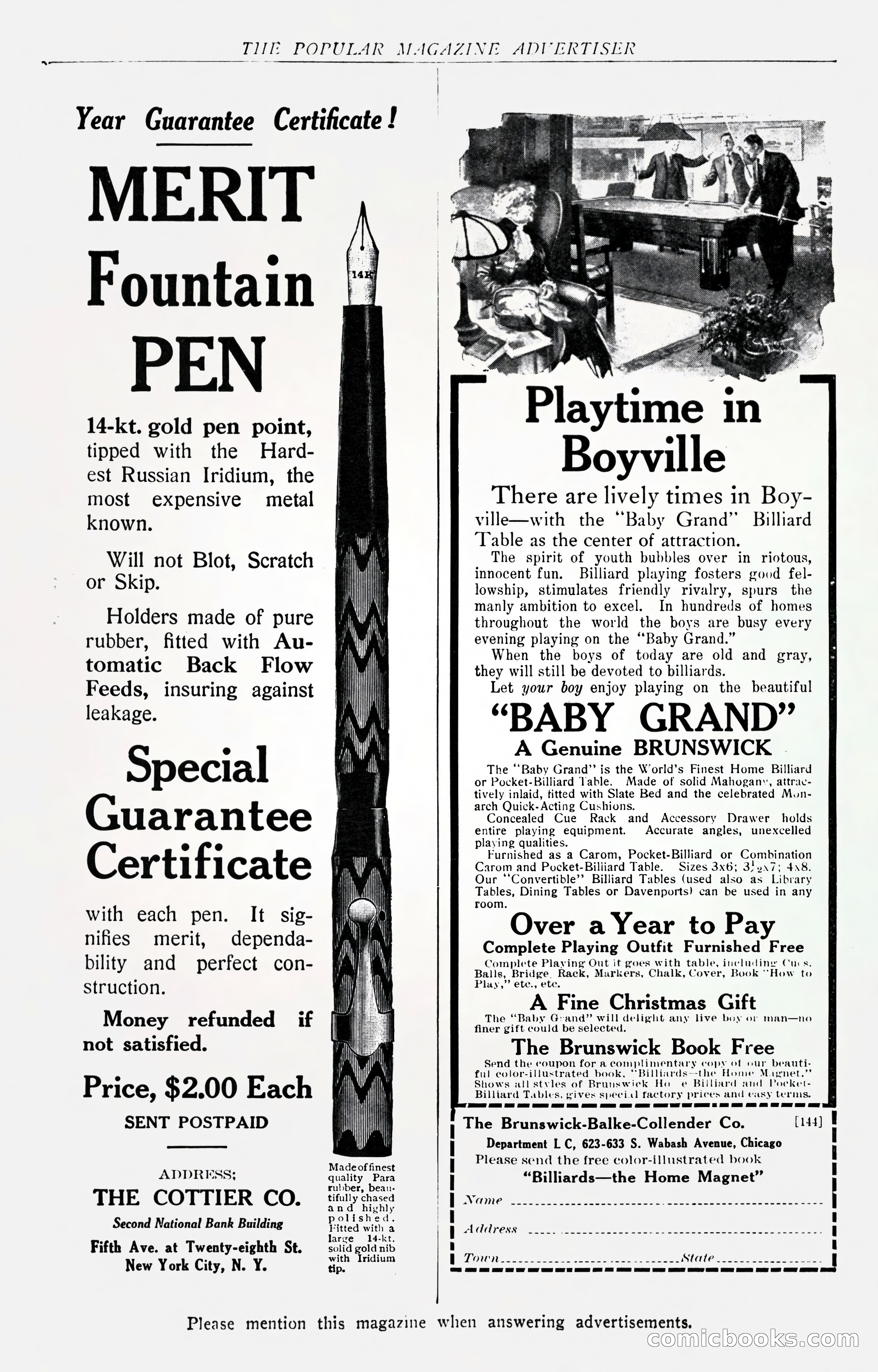 The Popular Magazine, Vol. 30, No. 4 — page 255 of 268