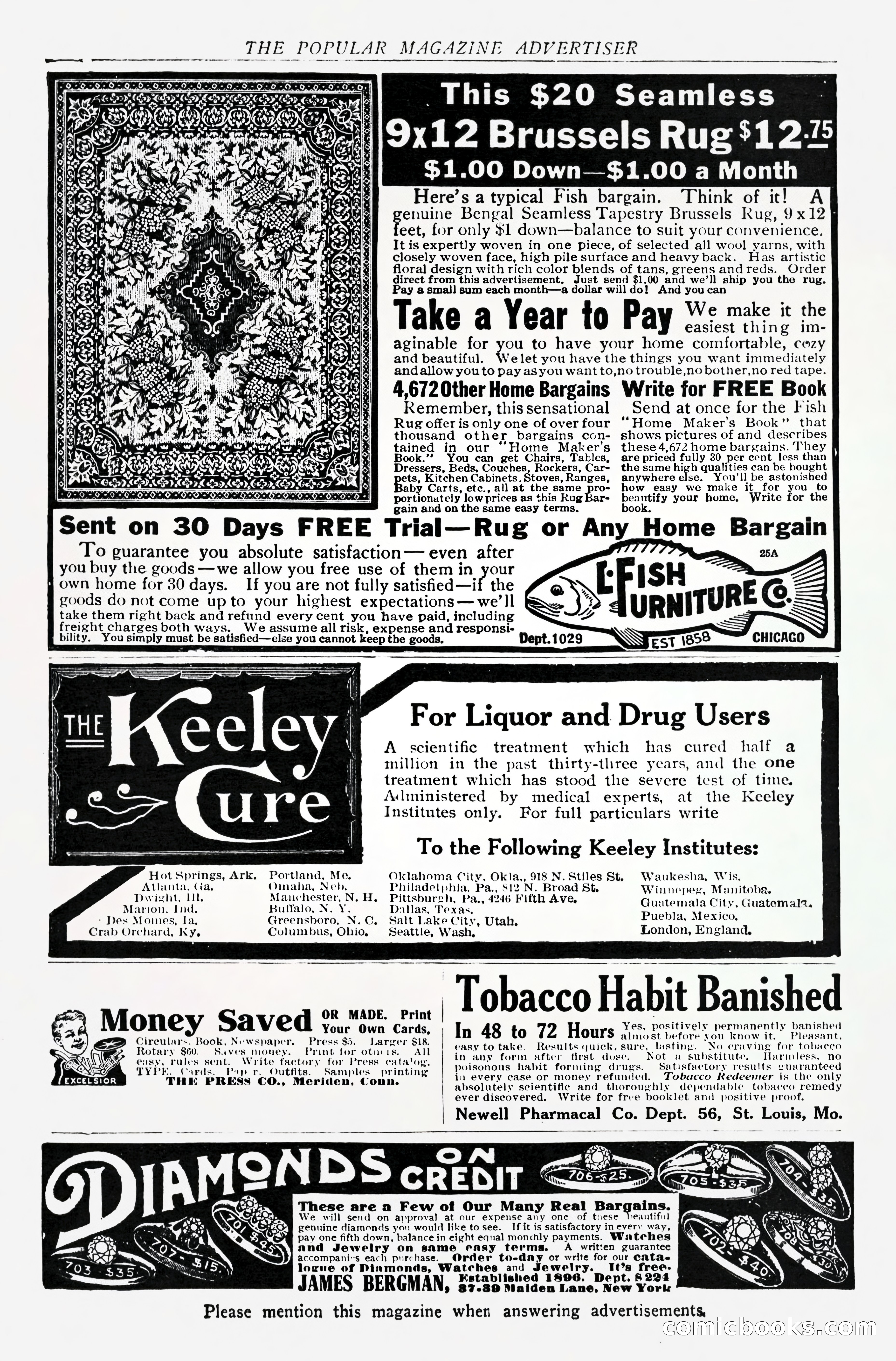 The Popular Magazine, Vol. 30, No. 4 — page 262 of 268
