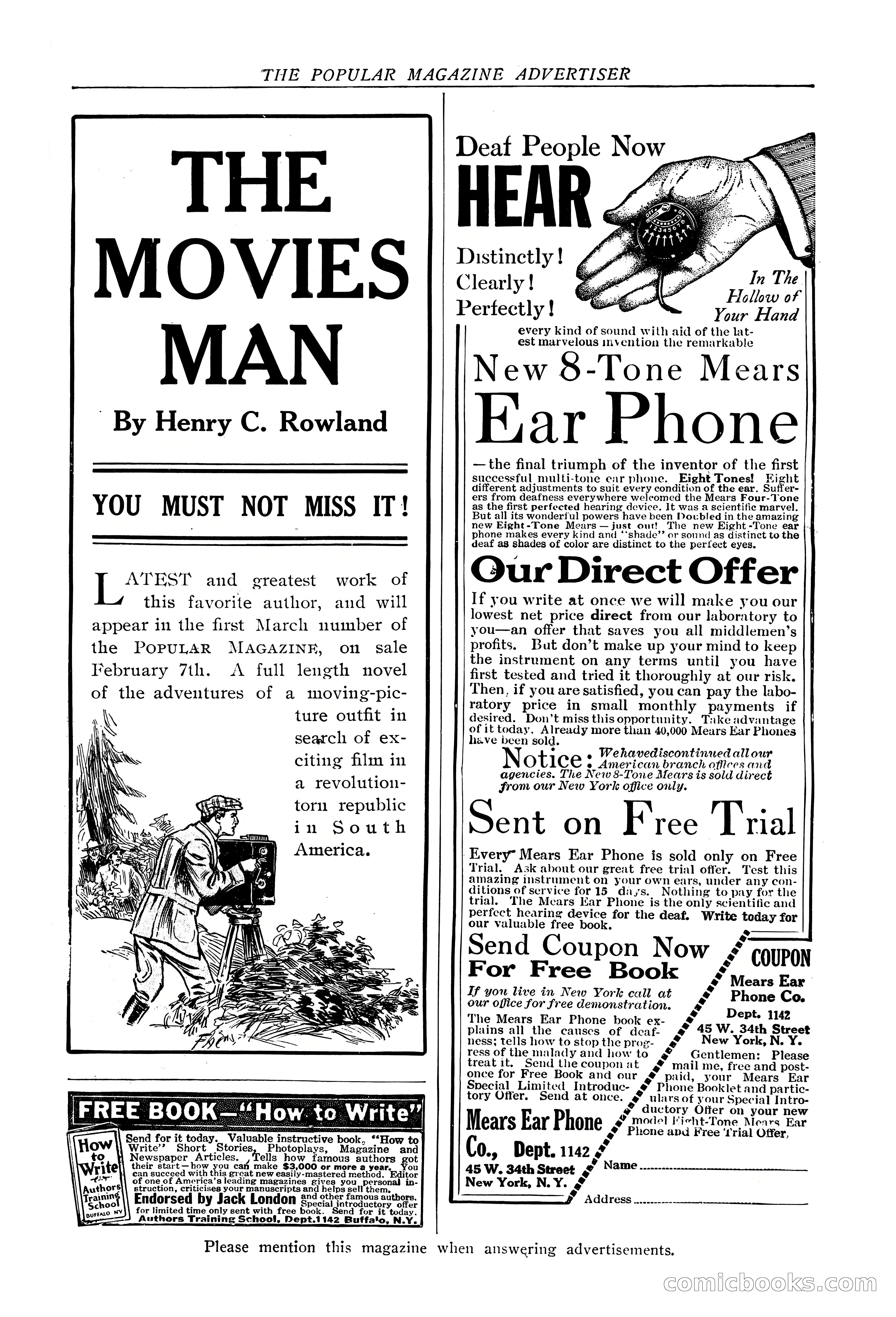 The Popular Magazine, Vol. 31, No. 3 — page 3 of 240