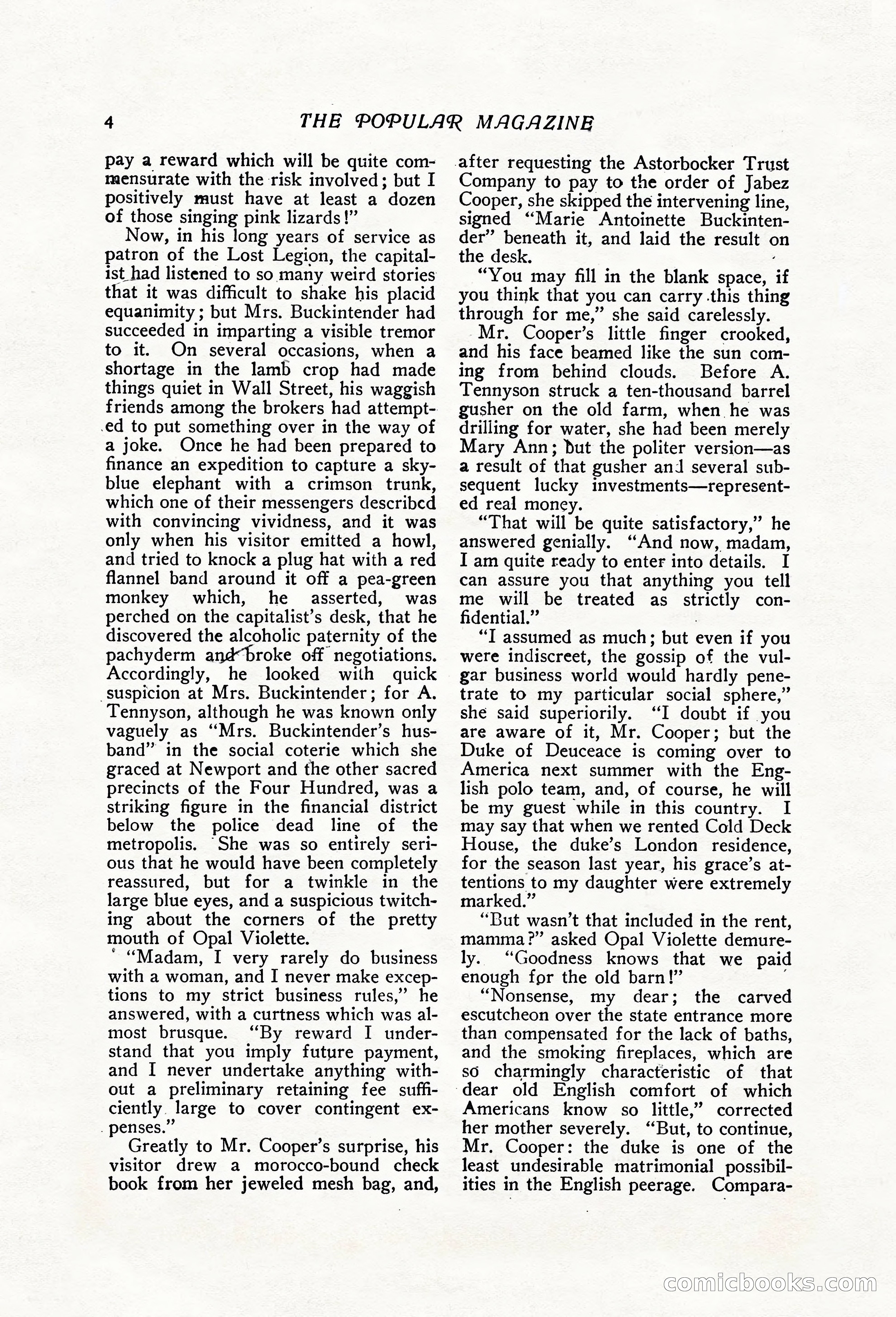 The Popular Magazine, Vol. 31, No. 3 — page 10 of 240