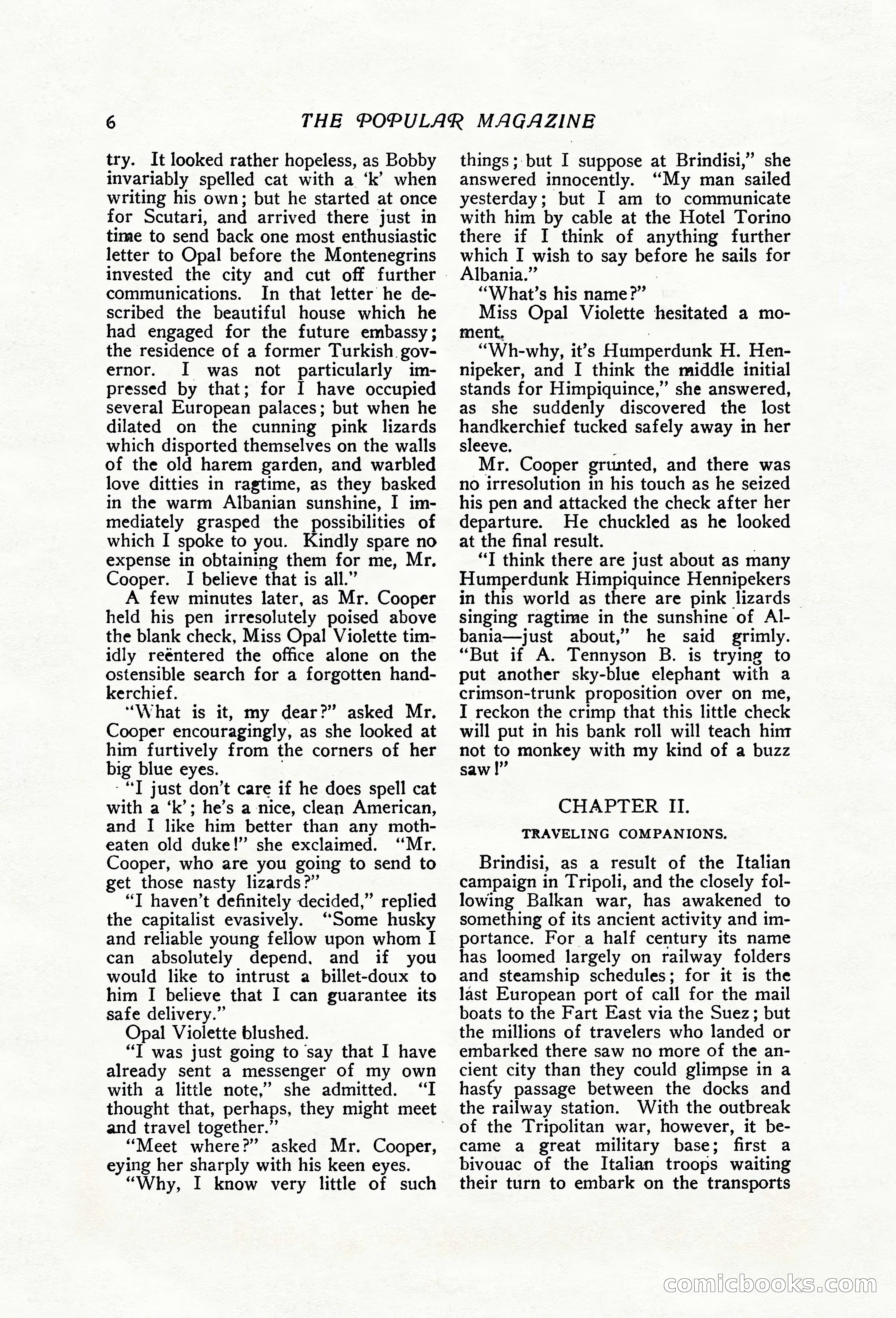 The Popular Magazine, Vol. 31, No. 3 — page 12 of 240