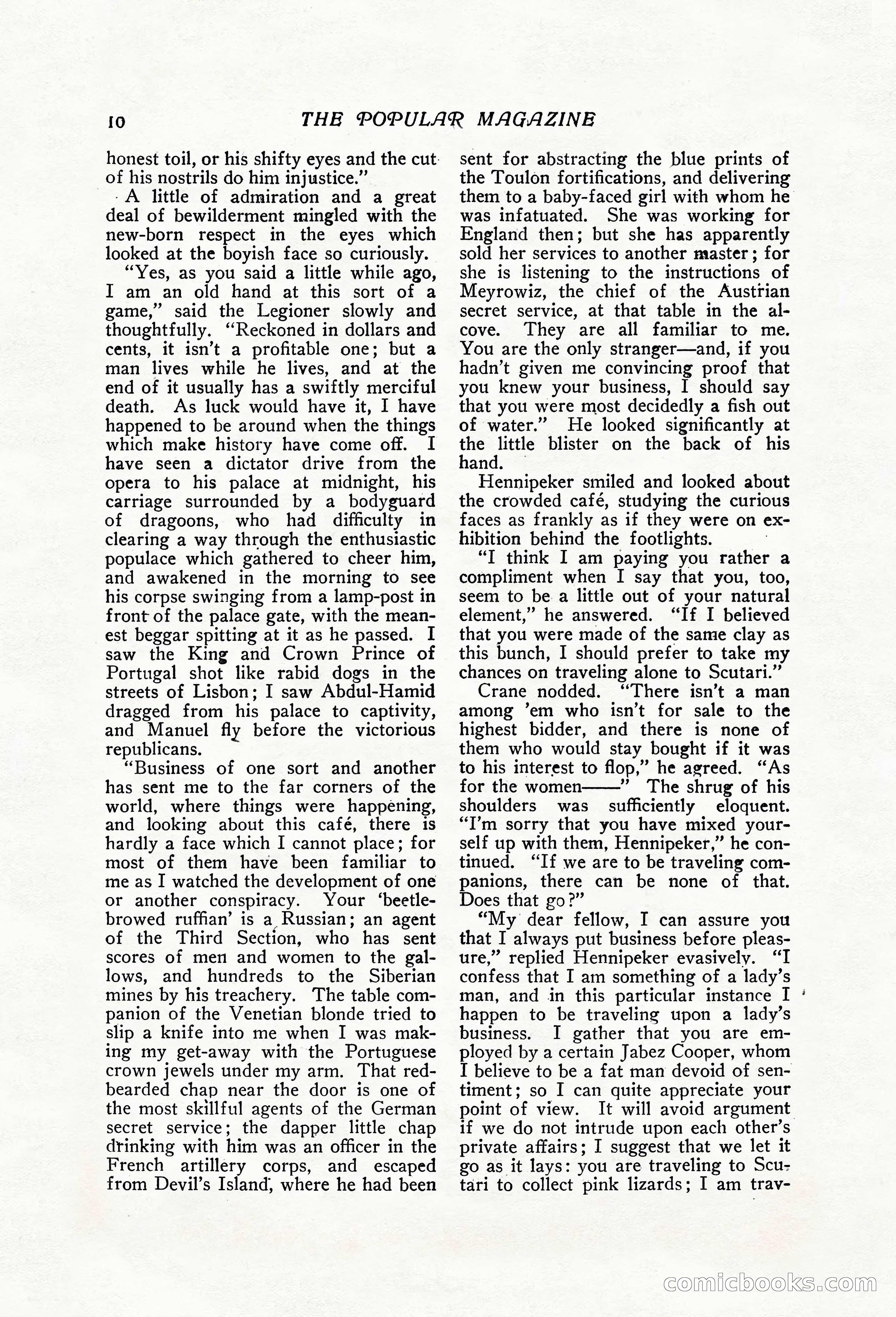 The Popular Magazine, Vol. 31, No. 3 — page 16 of 240
