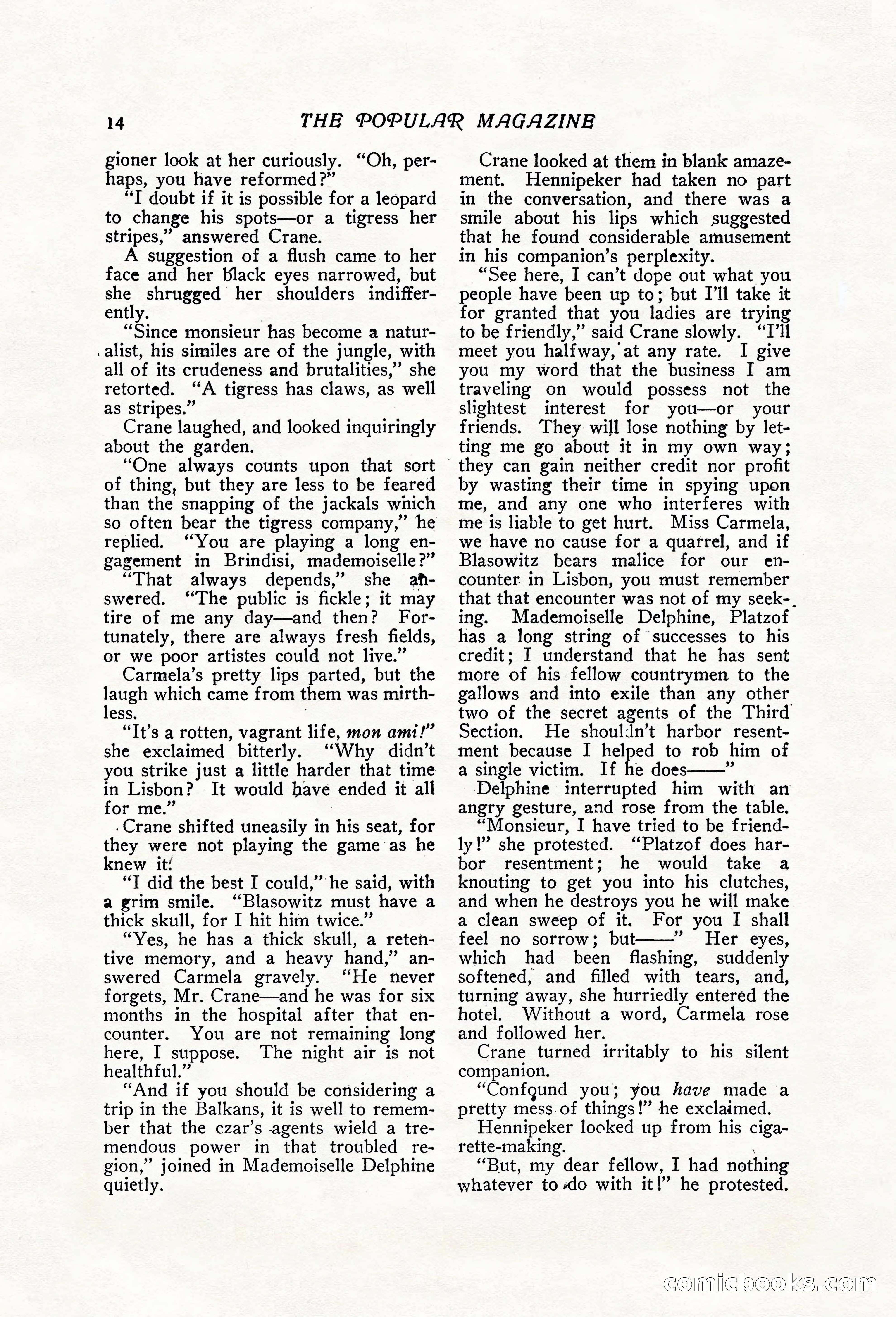 The Popular Magazine, Vol. 31, No. 3 — page 20 of 240