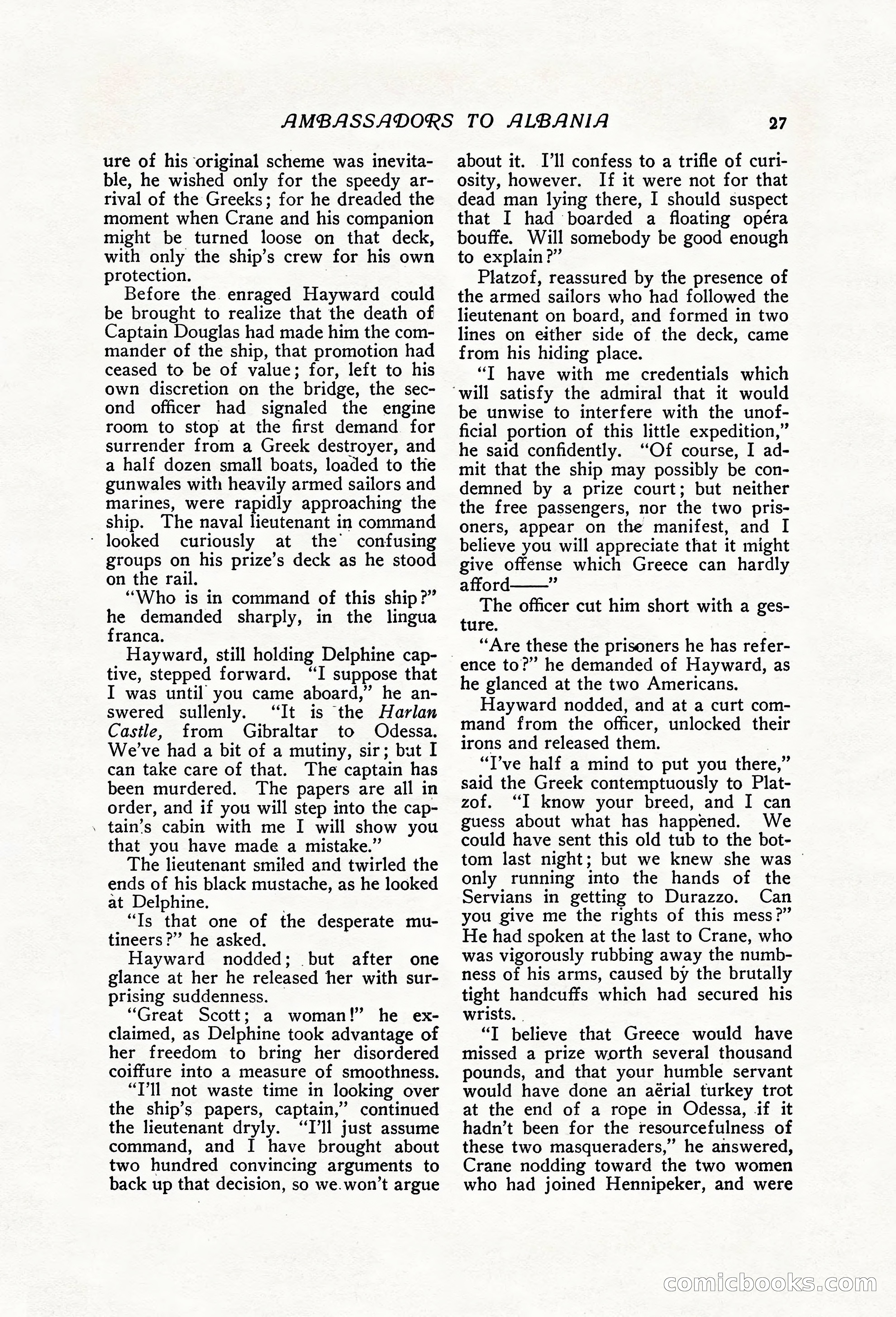 The Popular Magazine, Vol. 31, No. 3 — page 33 of 240