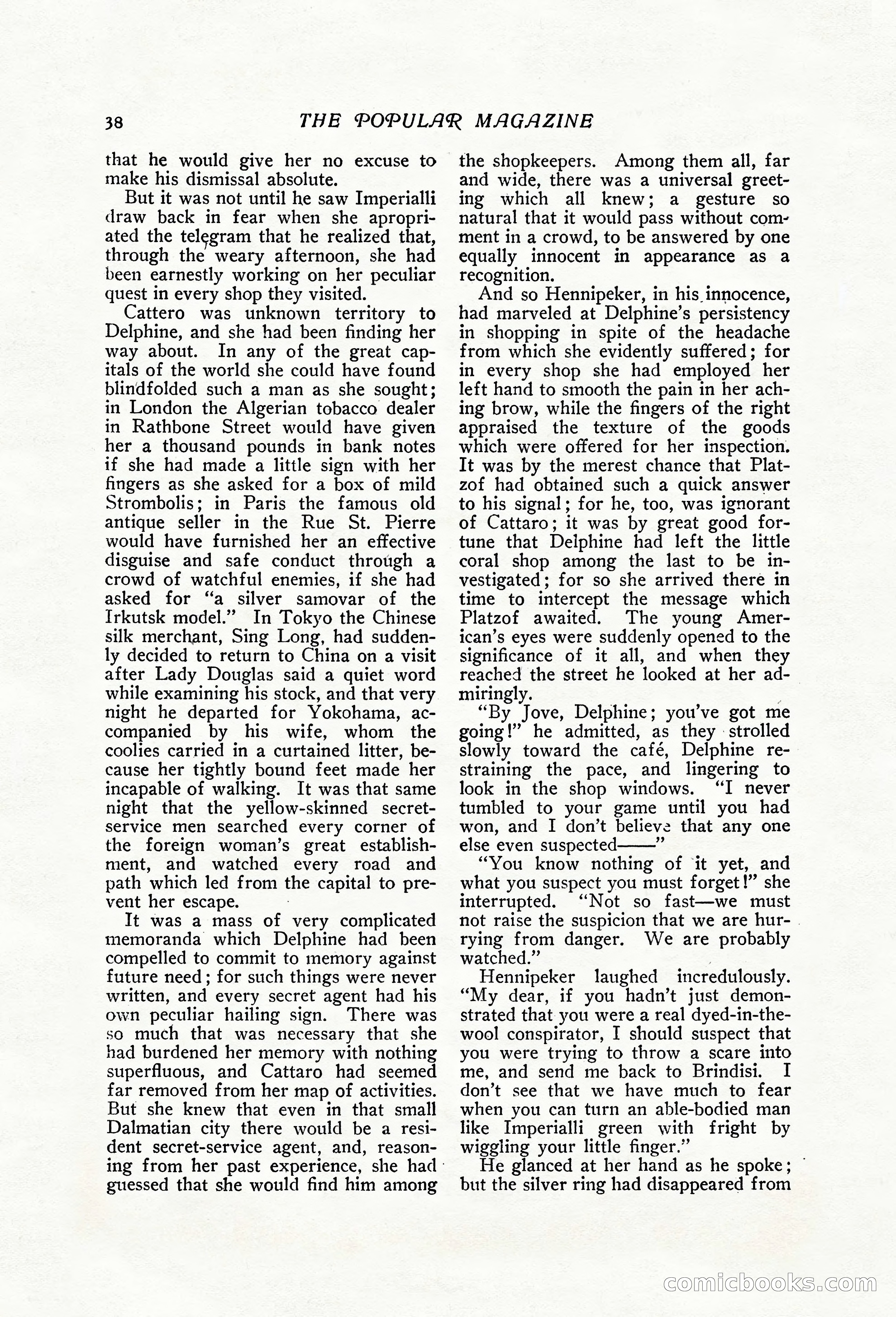 The Popular Magazine, Vol. 31, No. 3 — page 44 of 240
