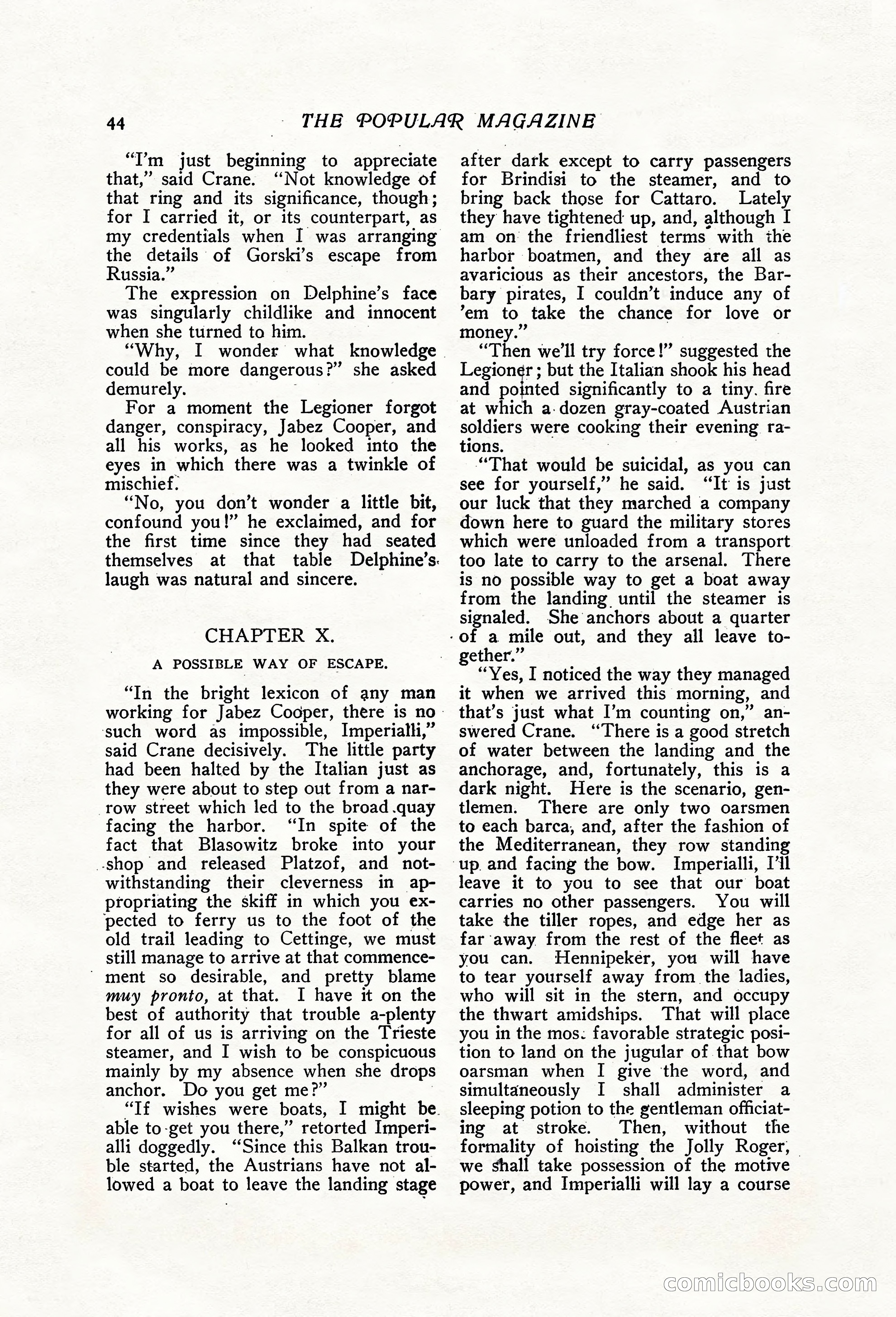 The Popular Magazine, Vol. 31, No. 3 — page 50 of 240