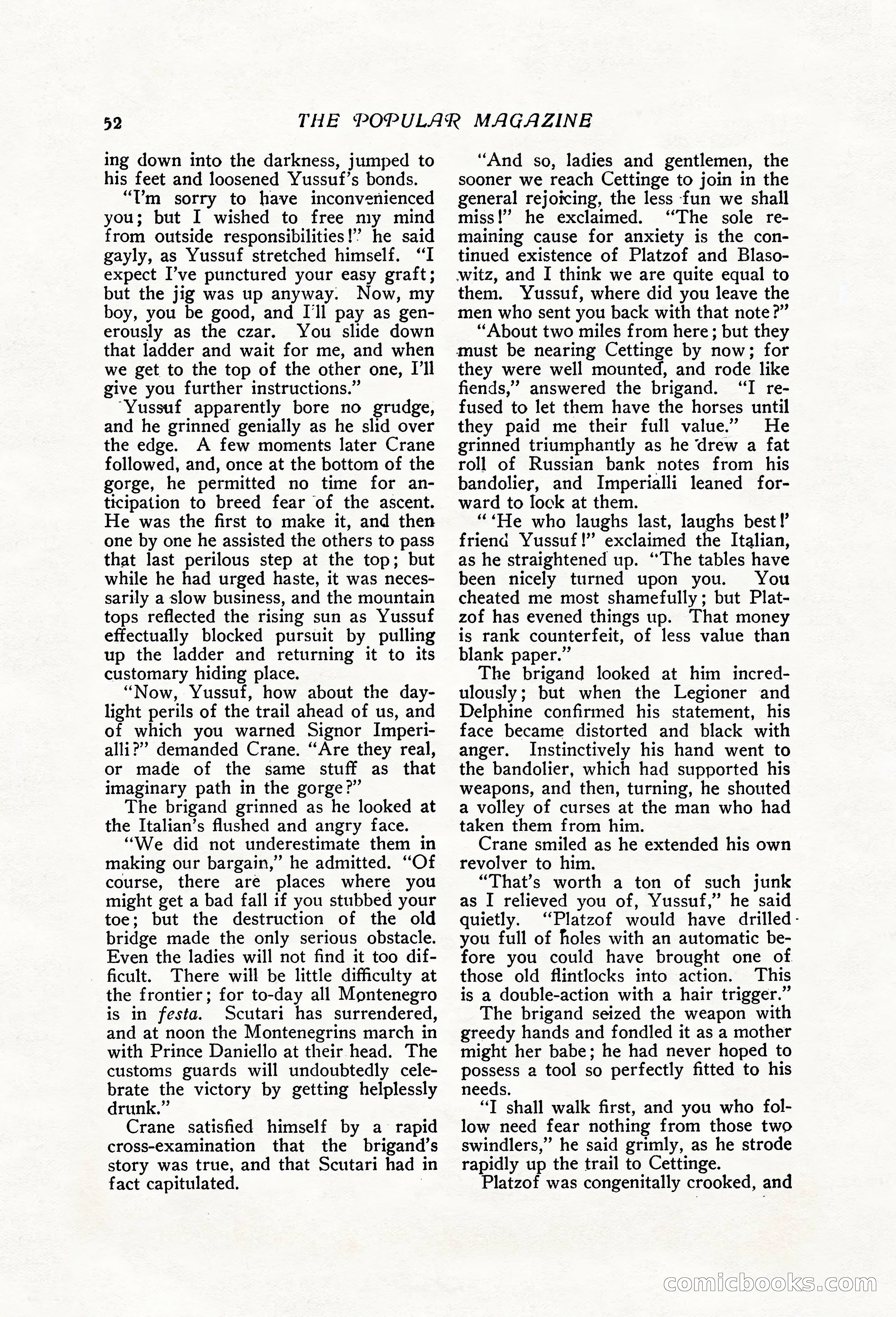 The Popular Magazine, Vol. 31, No. 3 — page 58 of 240
