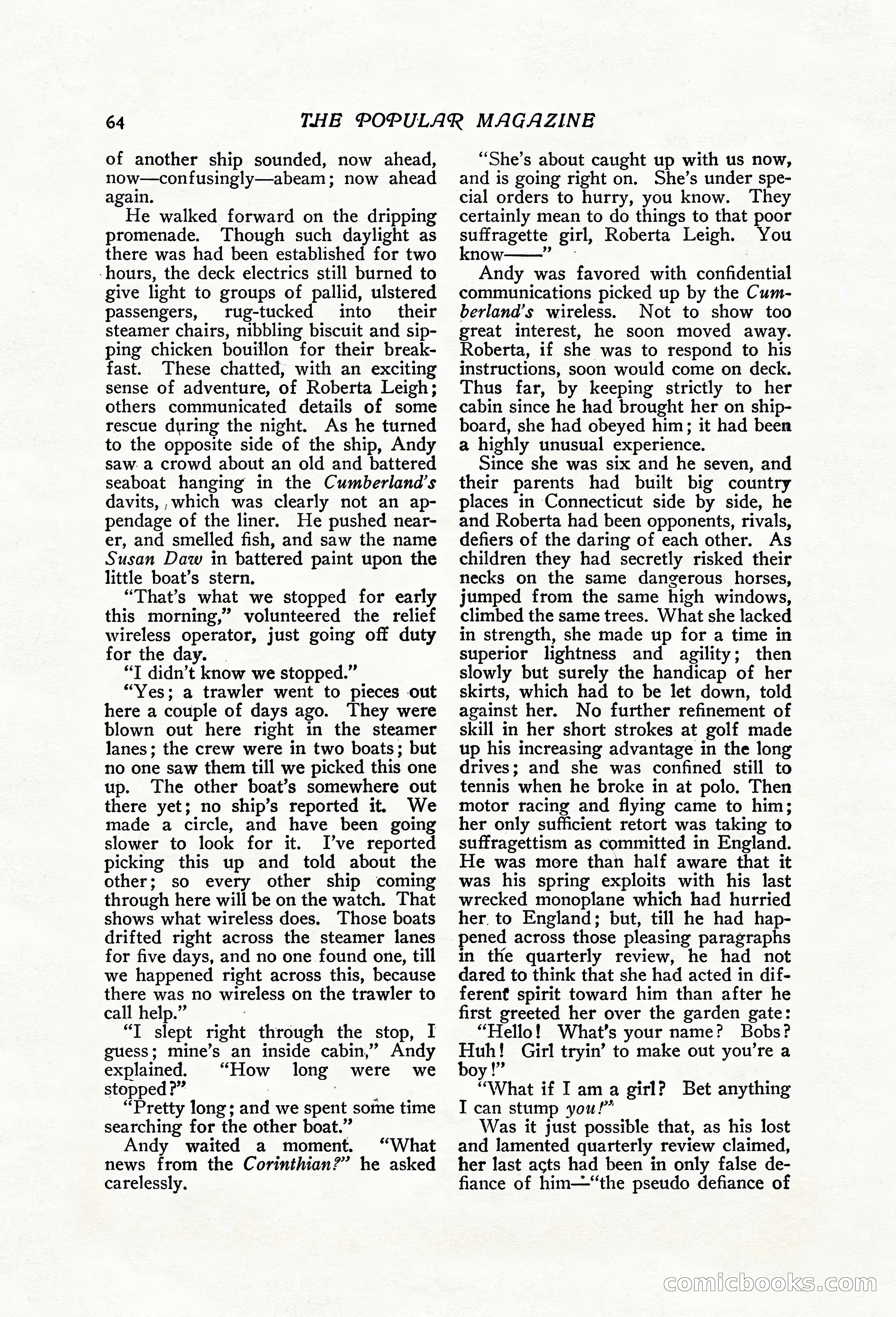 The Popular Magazine, Vol. 31, No. 3 — page 70 of 240