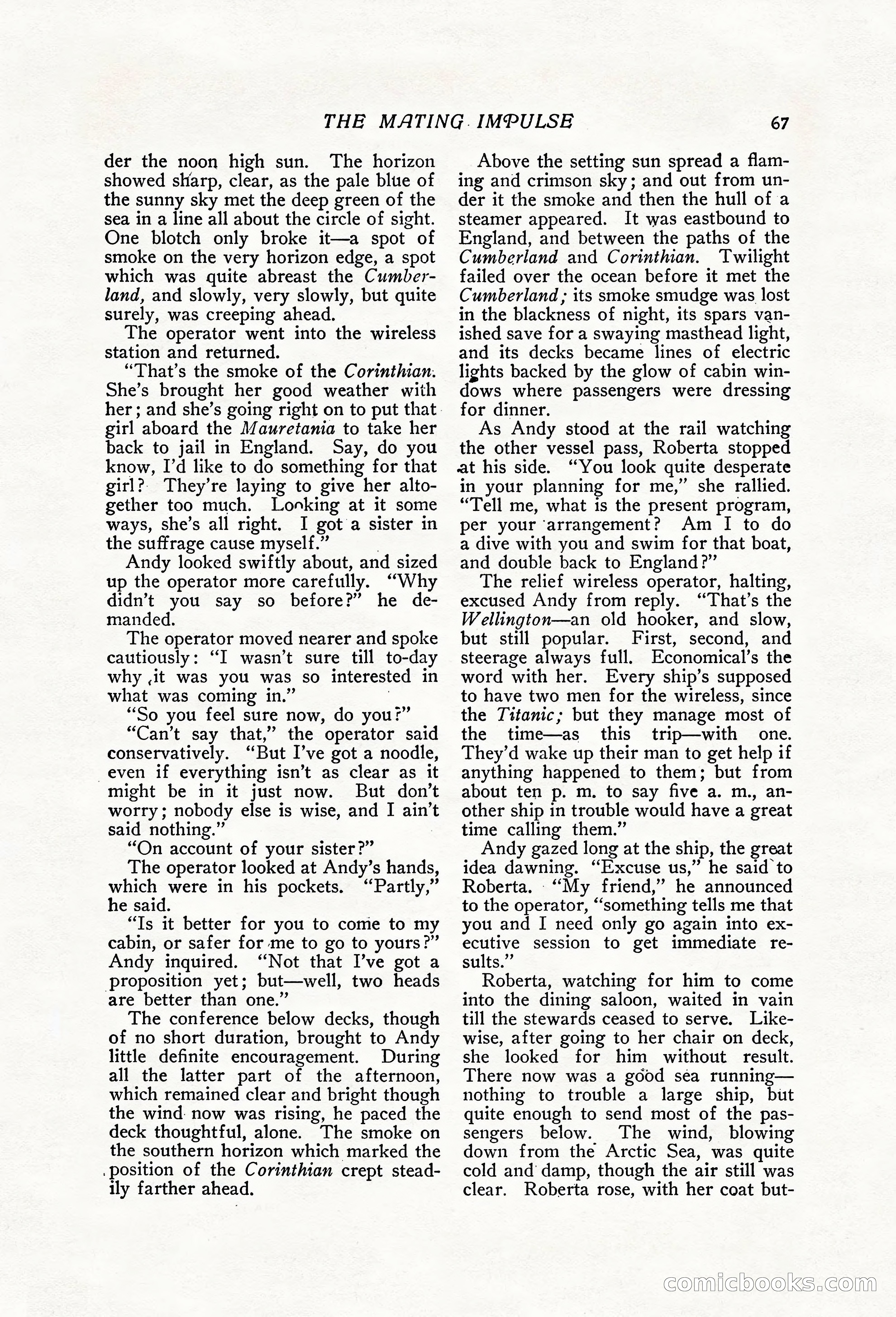The Popular Magazine, Vol. 31, No. 3 — page 73 of 240