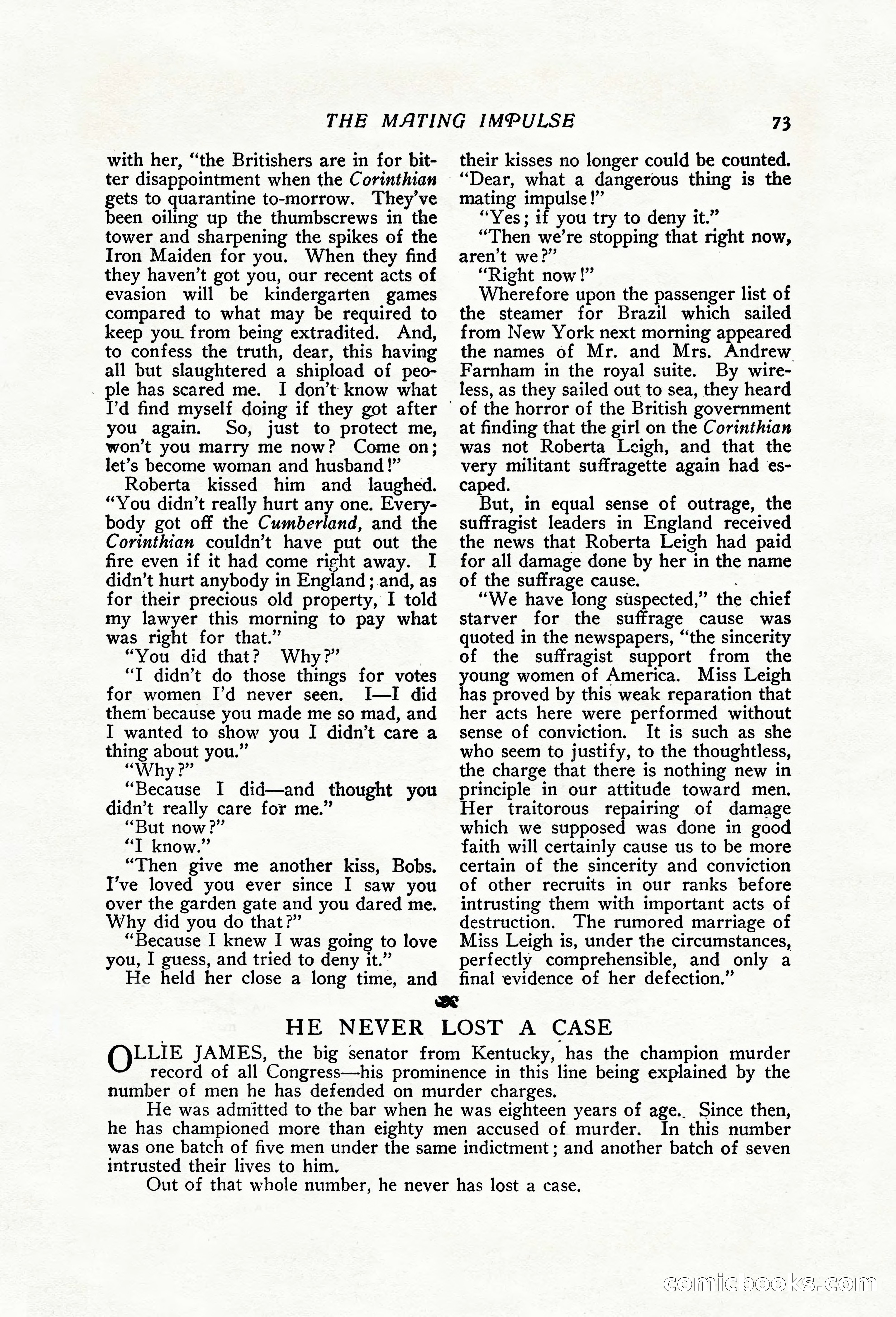 The Popular Magazine, Vol. 31, No. 3 — page 79 of 240