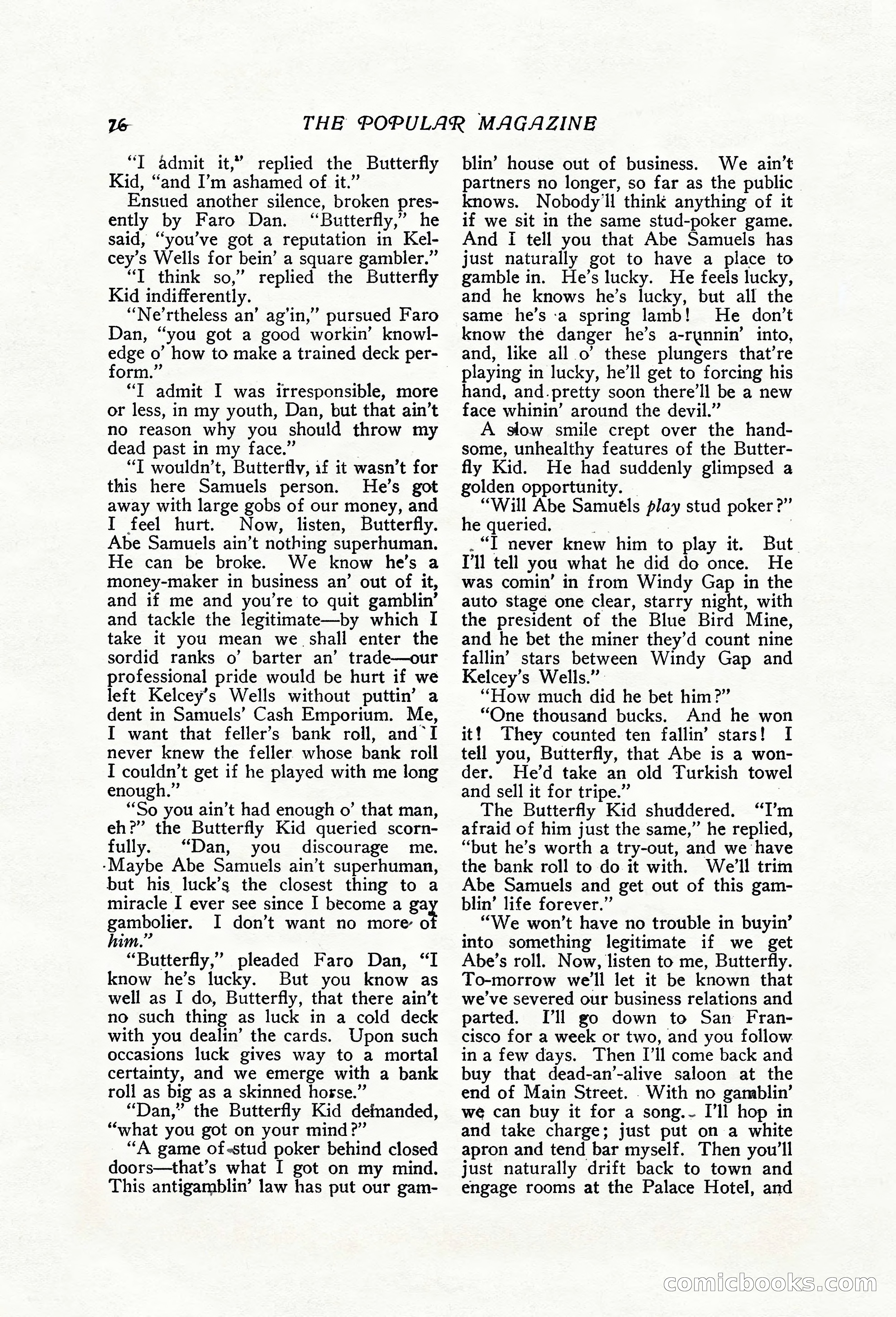 The Popular Magazine, Vol. 31, No. 3 — page 82 of 240