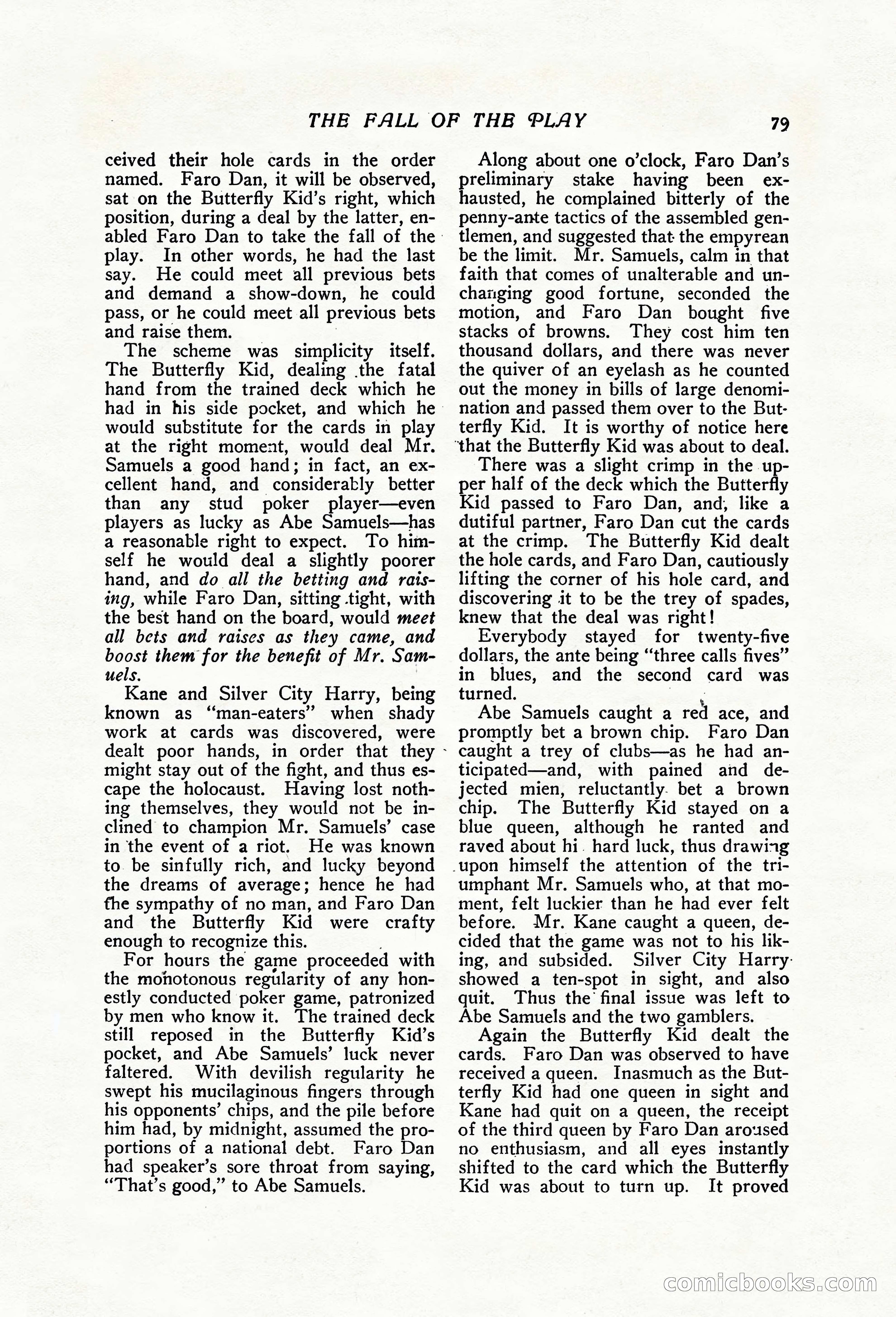 The Popular Magazine, Vol. 31, No. 3 — page 85 of 240