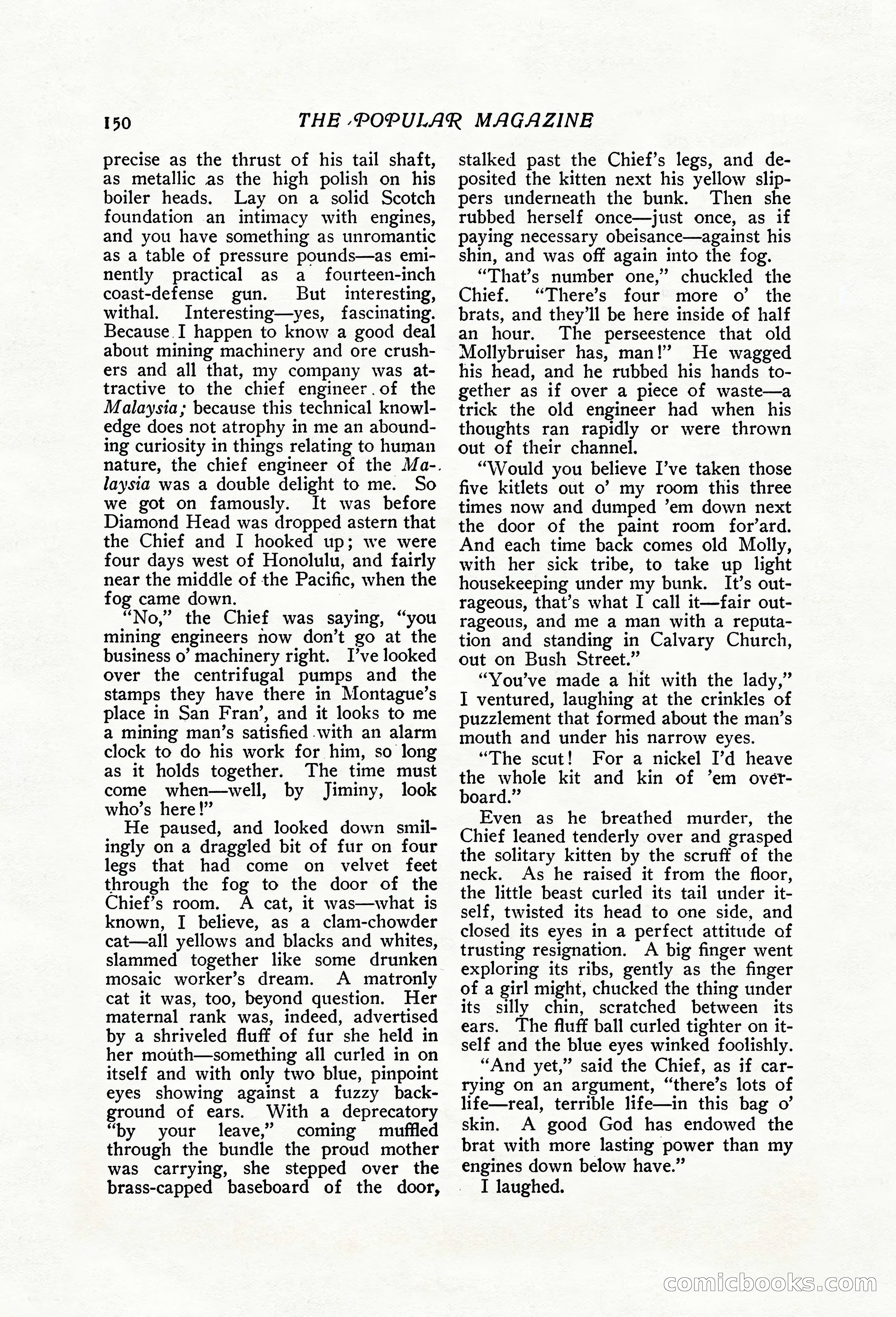 The Popular Magazine, Vol. 31, No. 3 — page 156 of 240