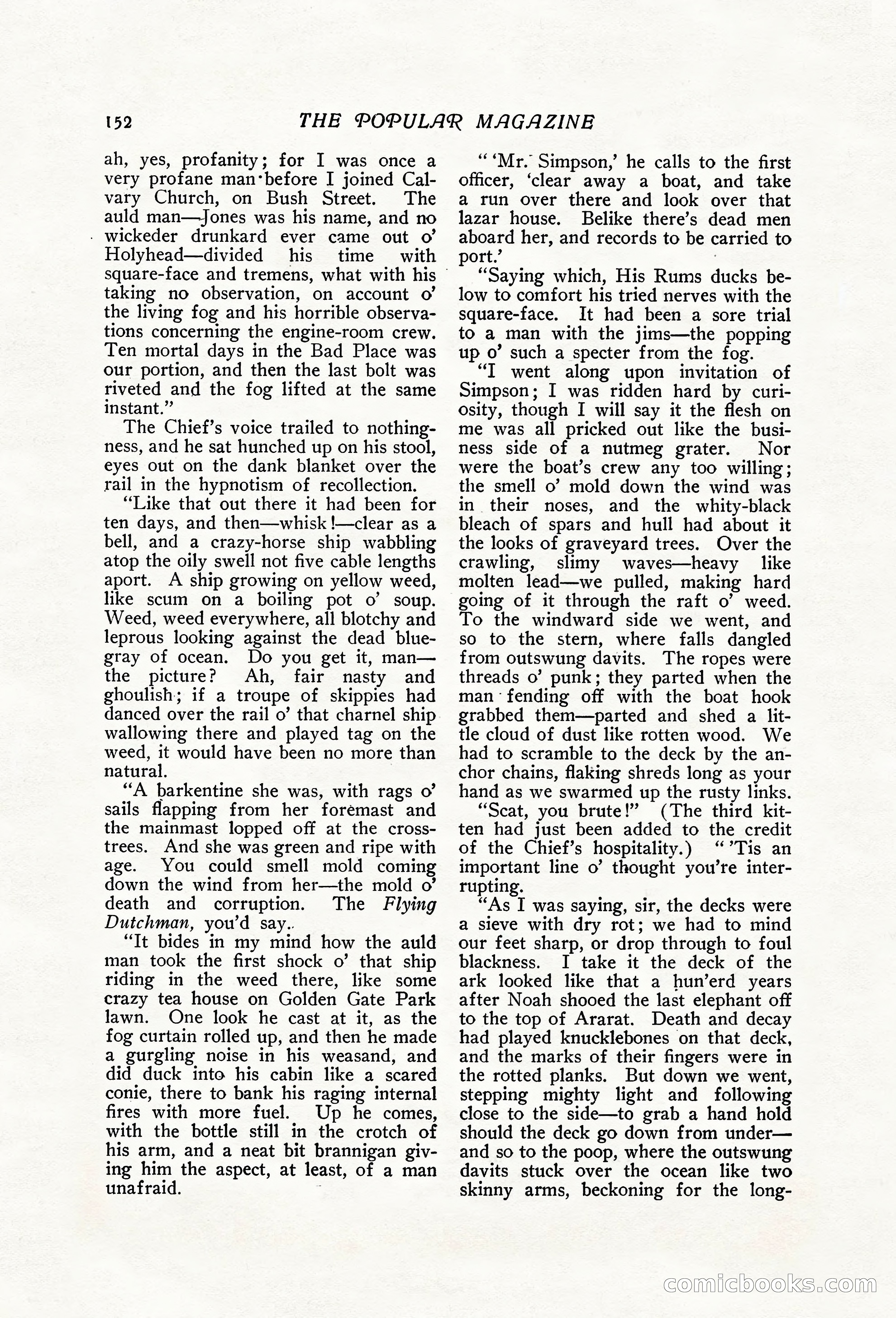 The Popular Magazine, Vol. 31, No. 3 — page 158 of 240