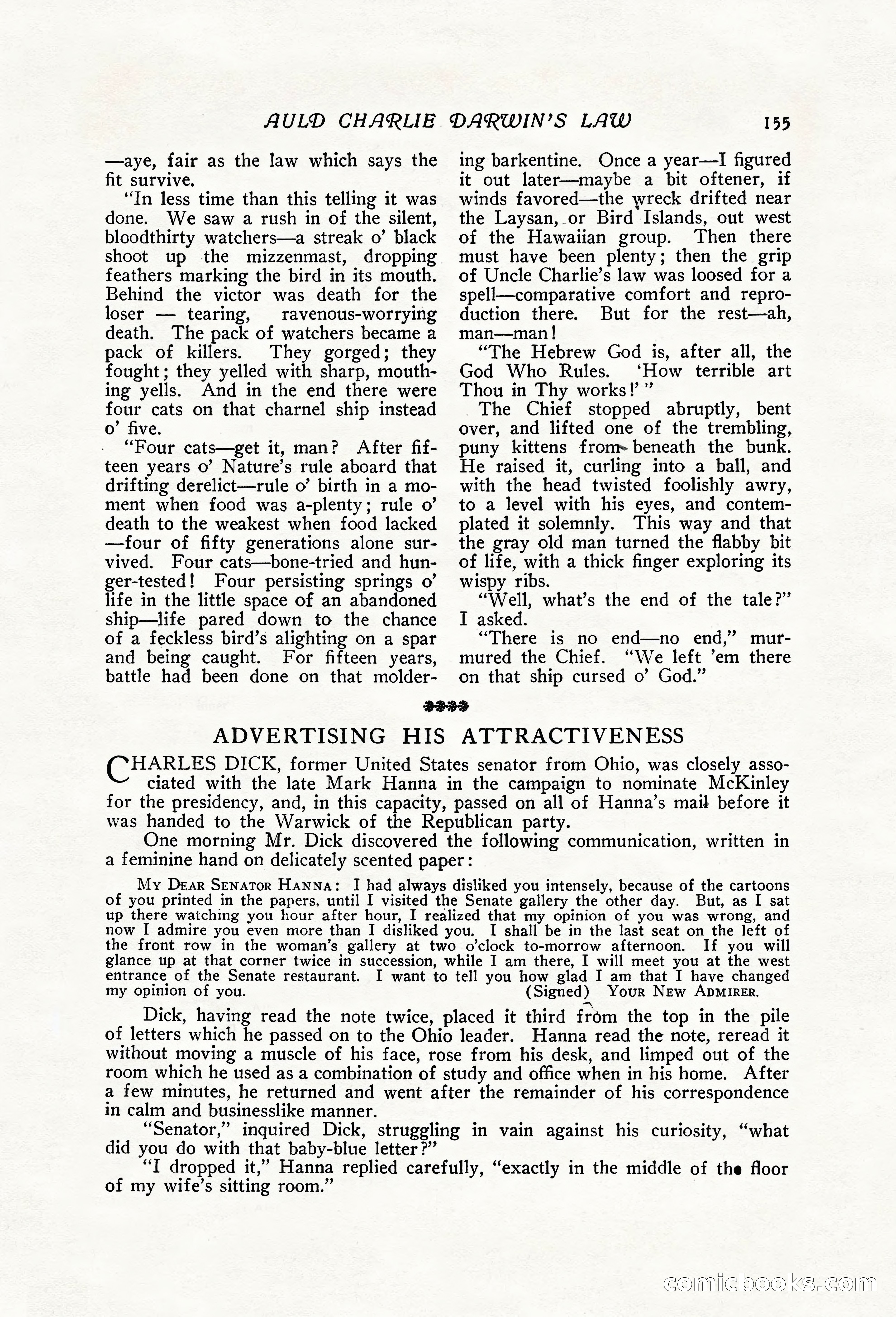 The Popular Magazine, Vol. 31, No. 3 — page 161 of 240