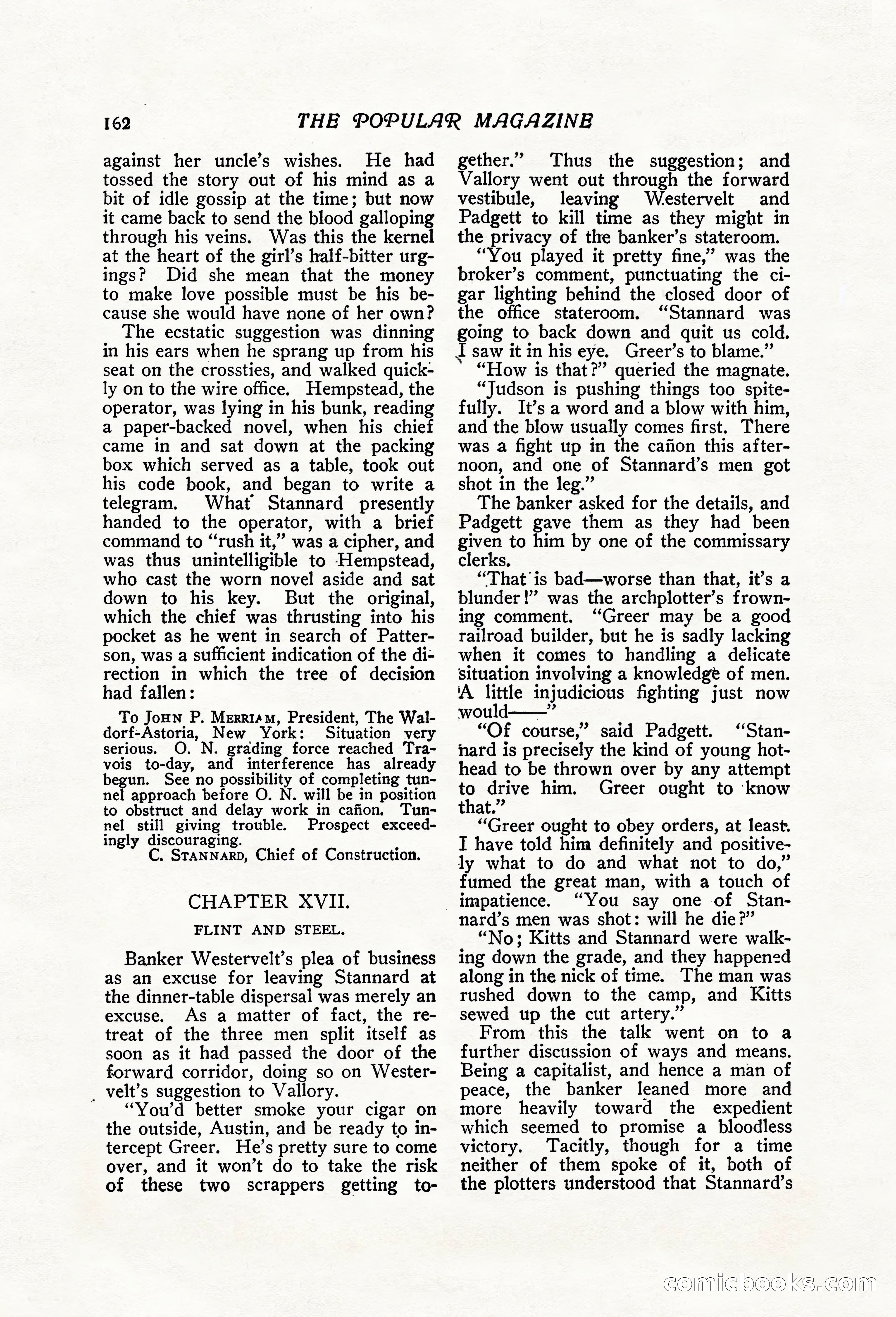 The Popular Magazine, Vol. 31, No. 3 — page 168 of 240