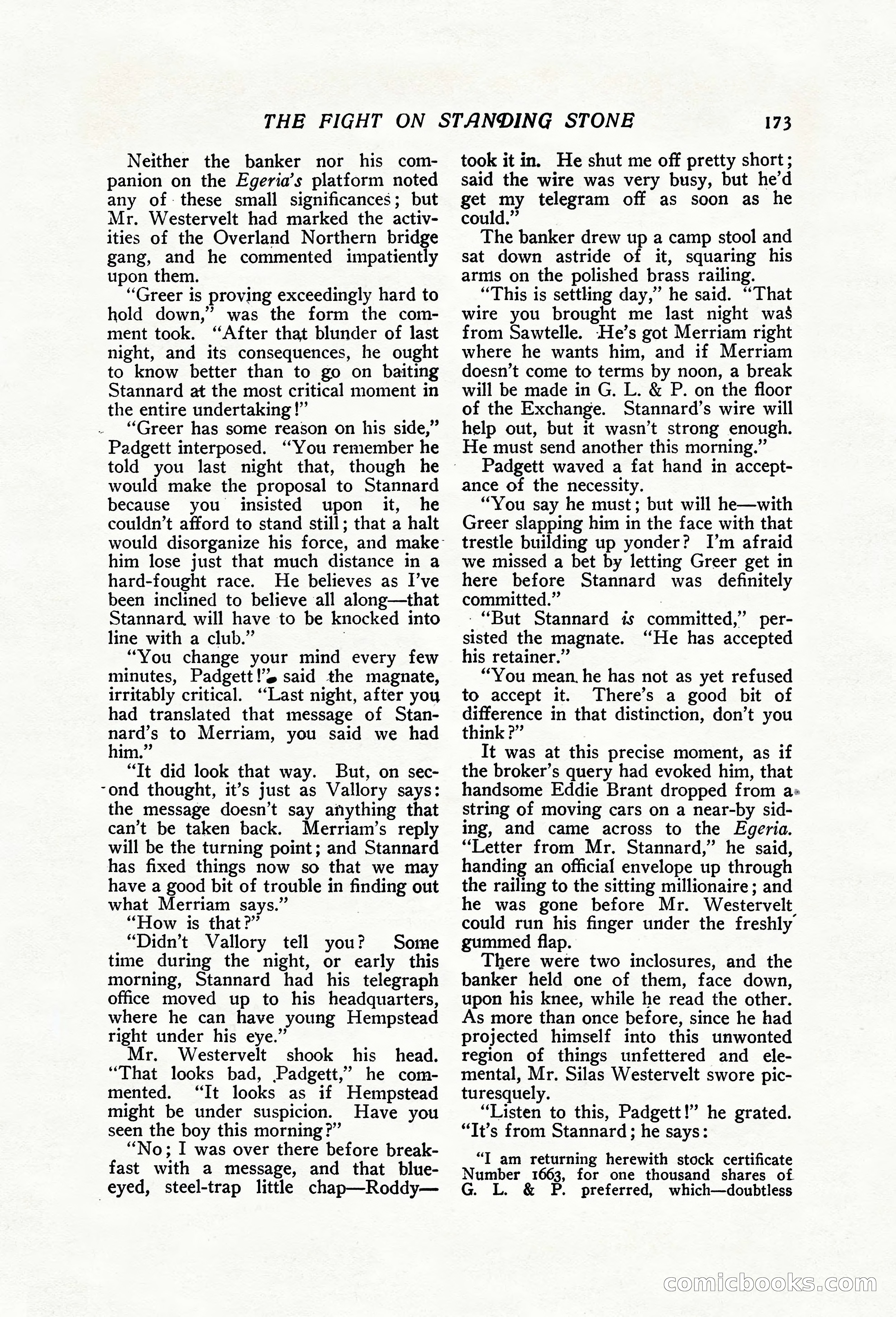 The Popular Magazine, Vol. 31, No. 3 — page 179 of 240