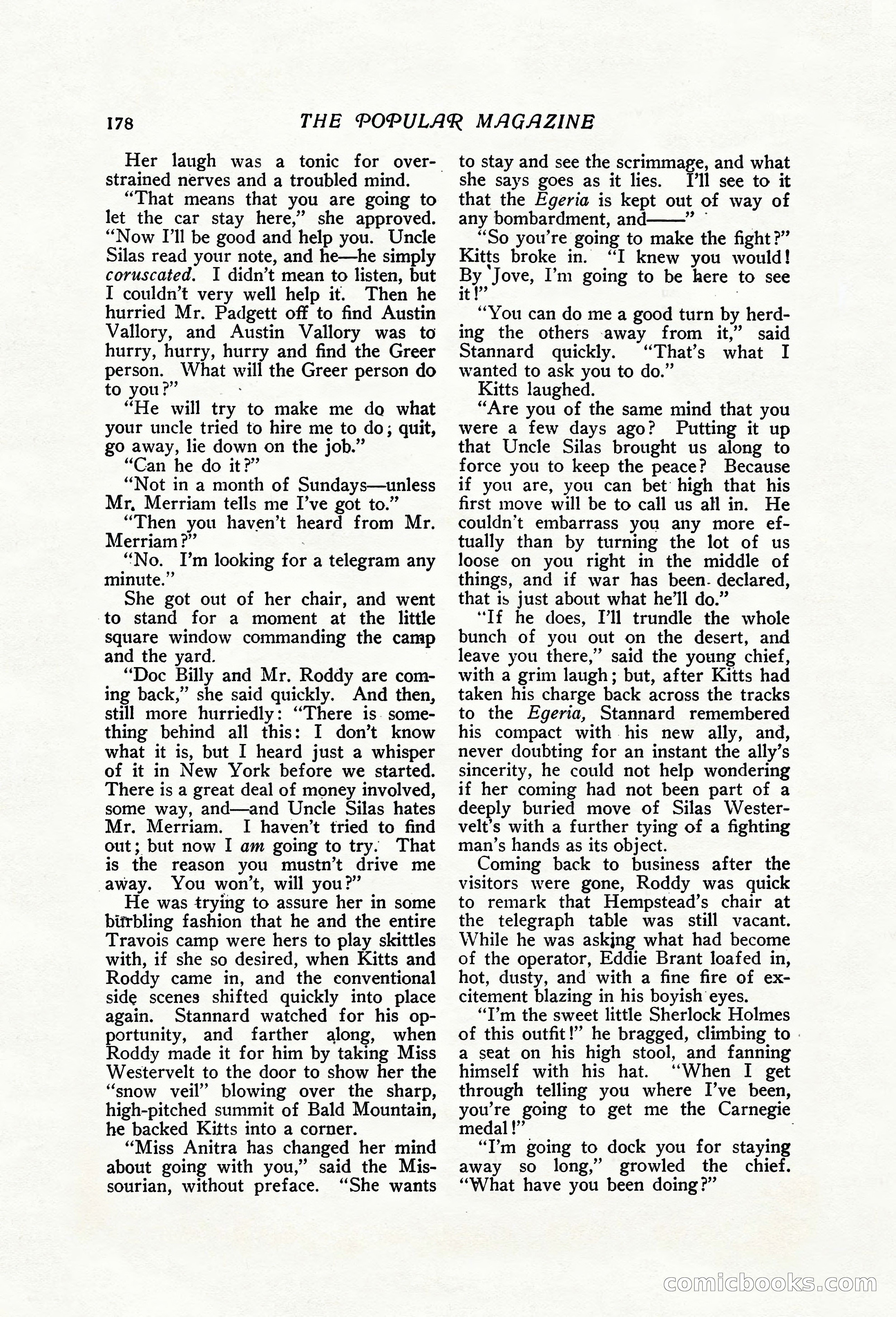 The Popular Magazine, Vol. 31, No. 3 — page 184 of 240
