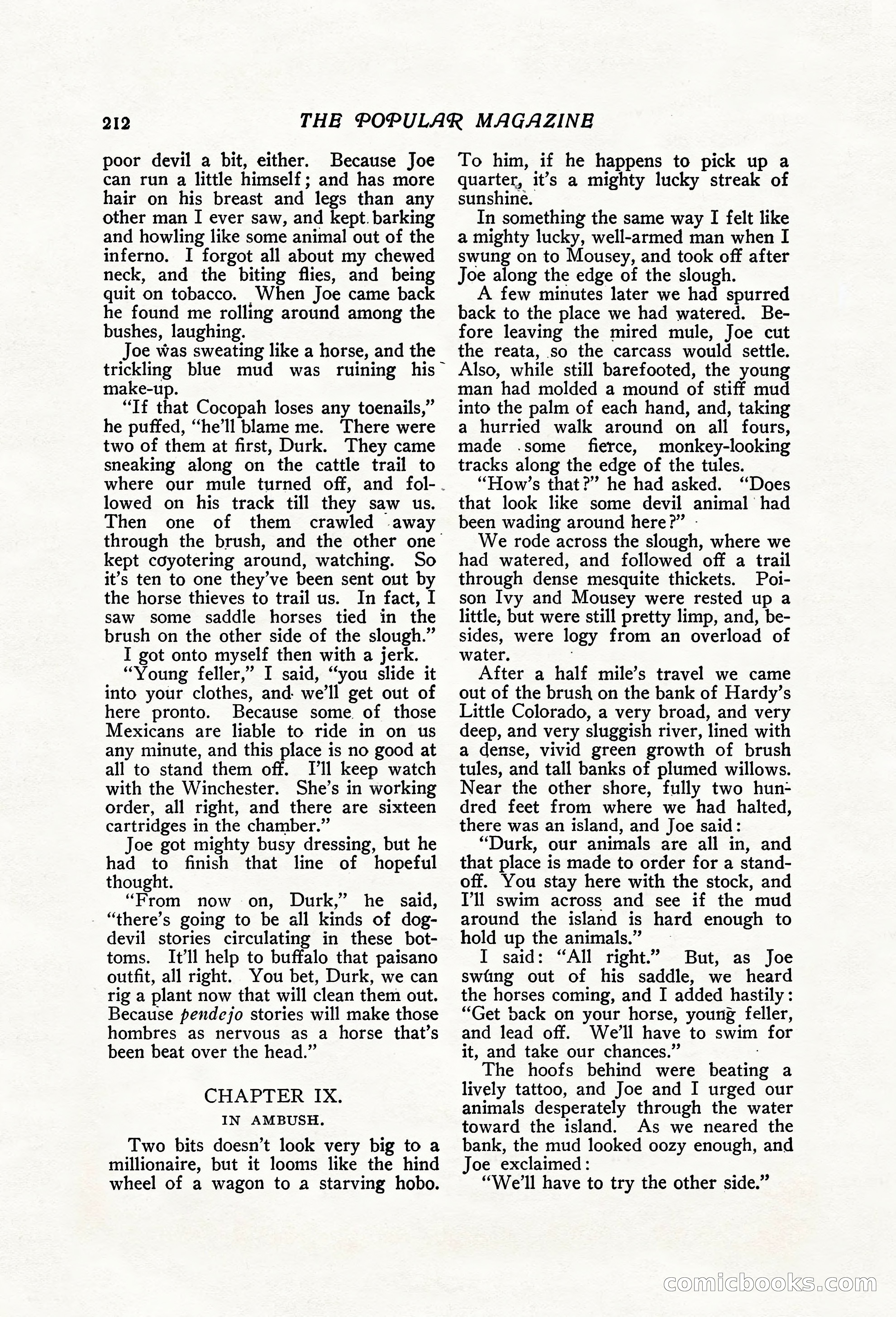 The Popular Magazine, Vol. 31, No. 3 — page 218 of 240