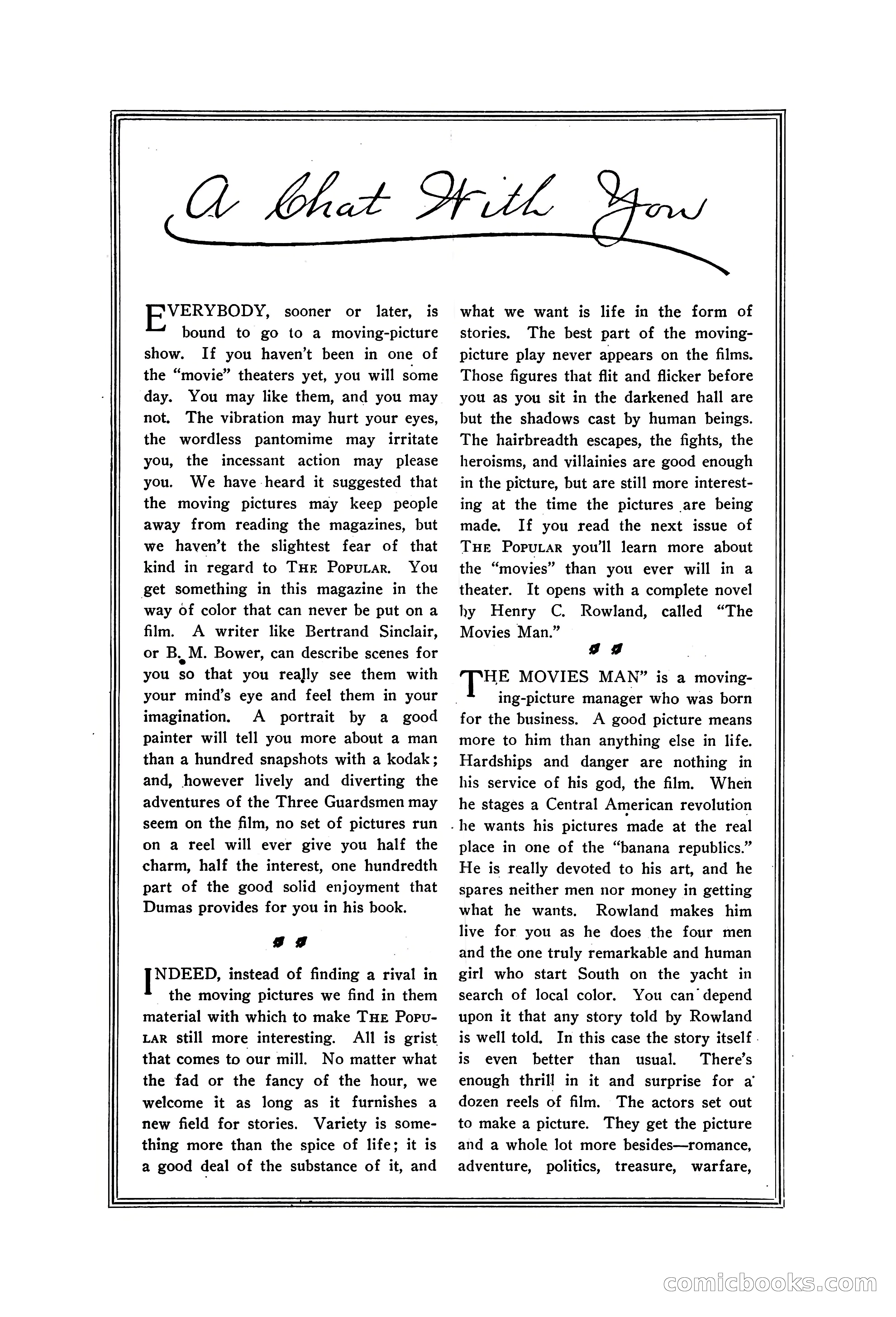 The Popular Magazine, Vol. 31, No. 3 — page 231 of 240