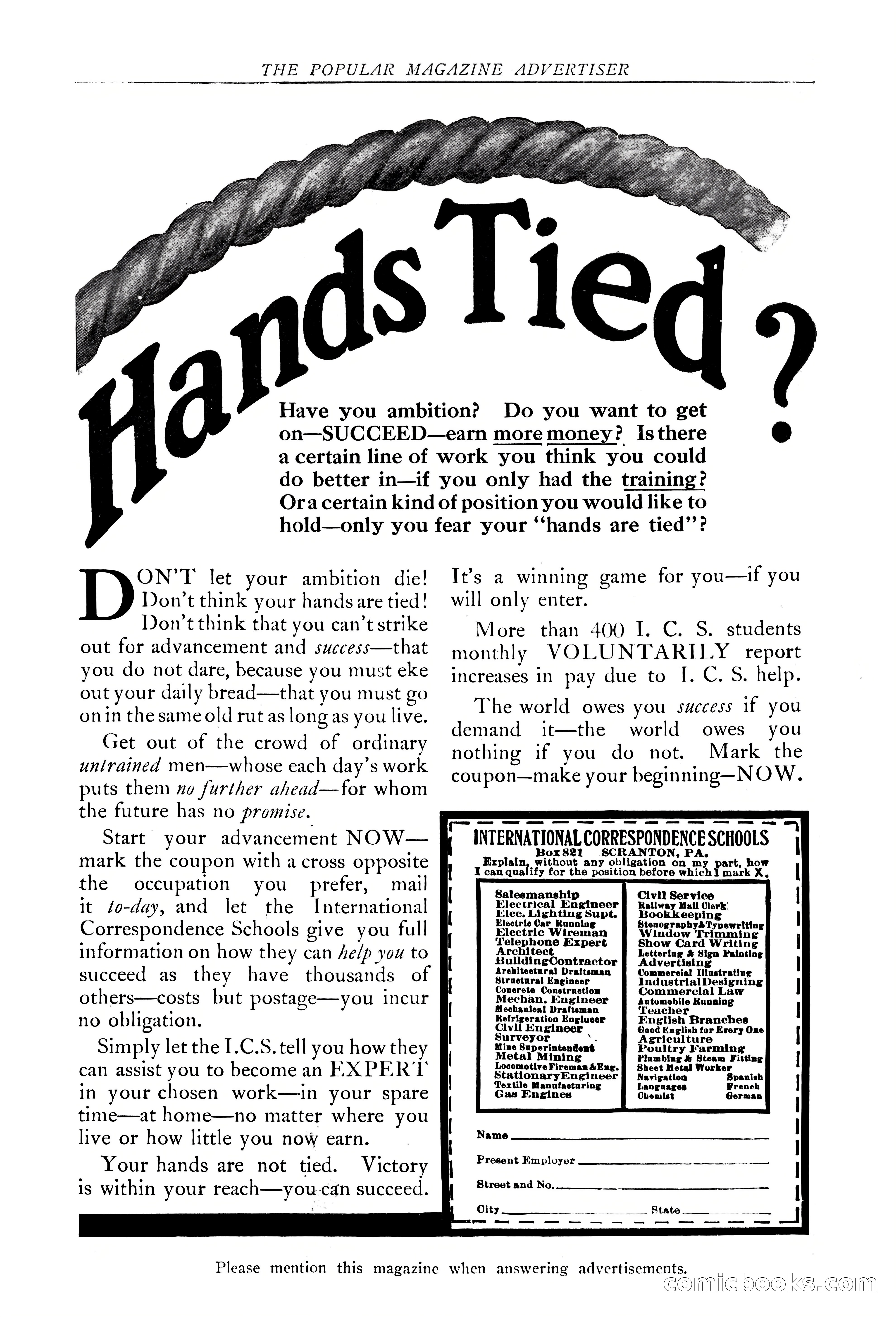 The Popular Magazine, Vol. 31, No. 3 — page 235 of 240