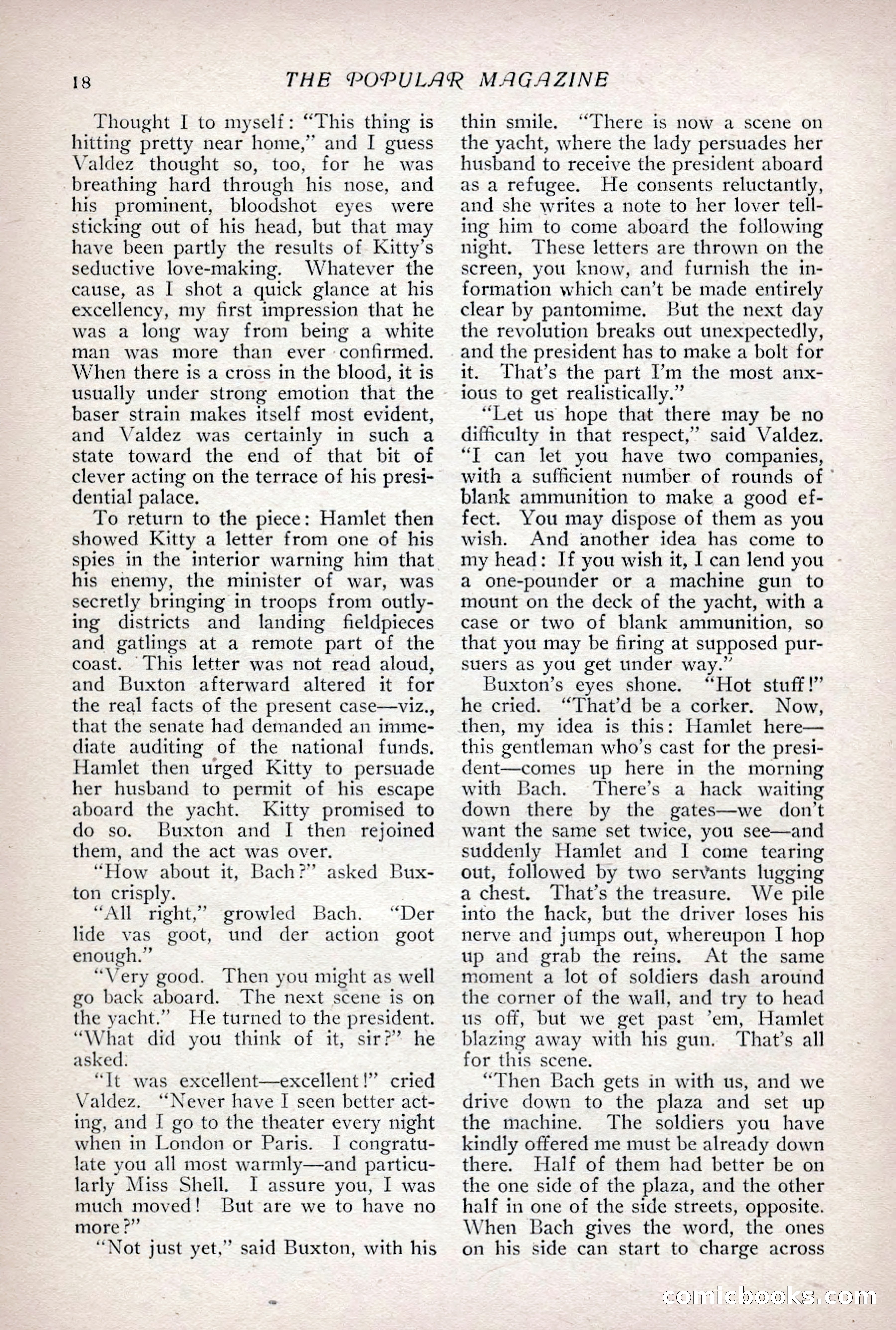 The Popular Magazine, Vol. 31, No. 4 — page 21 of 263