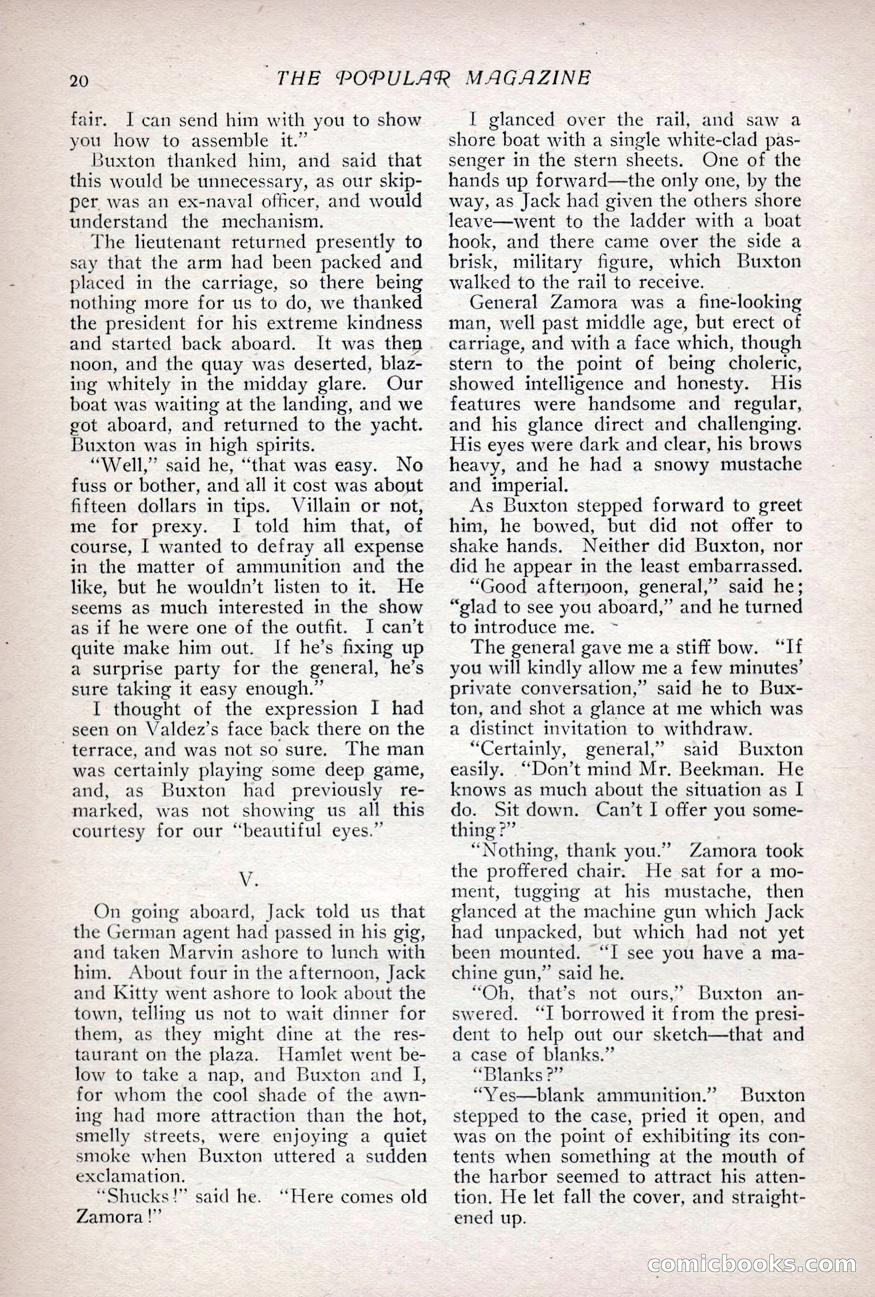 The Popular Magazine, Vol. 31, No. 4 — page 23 of 263