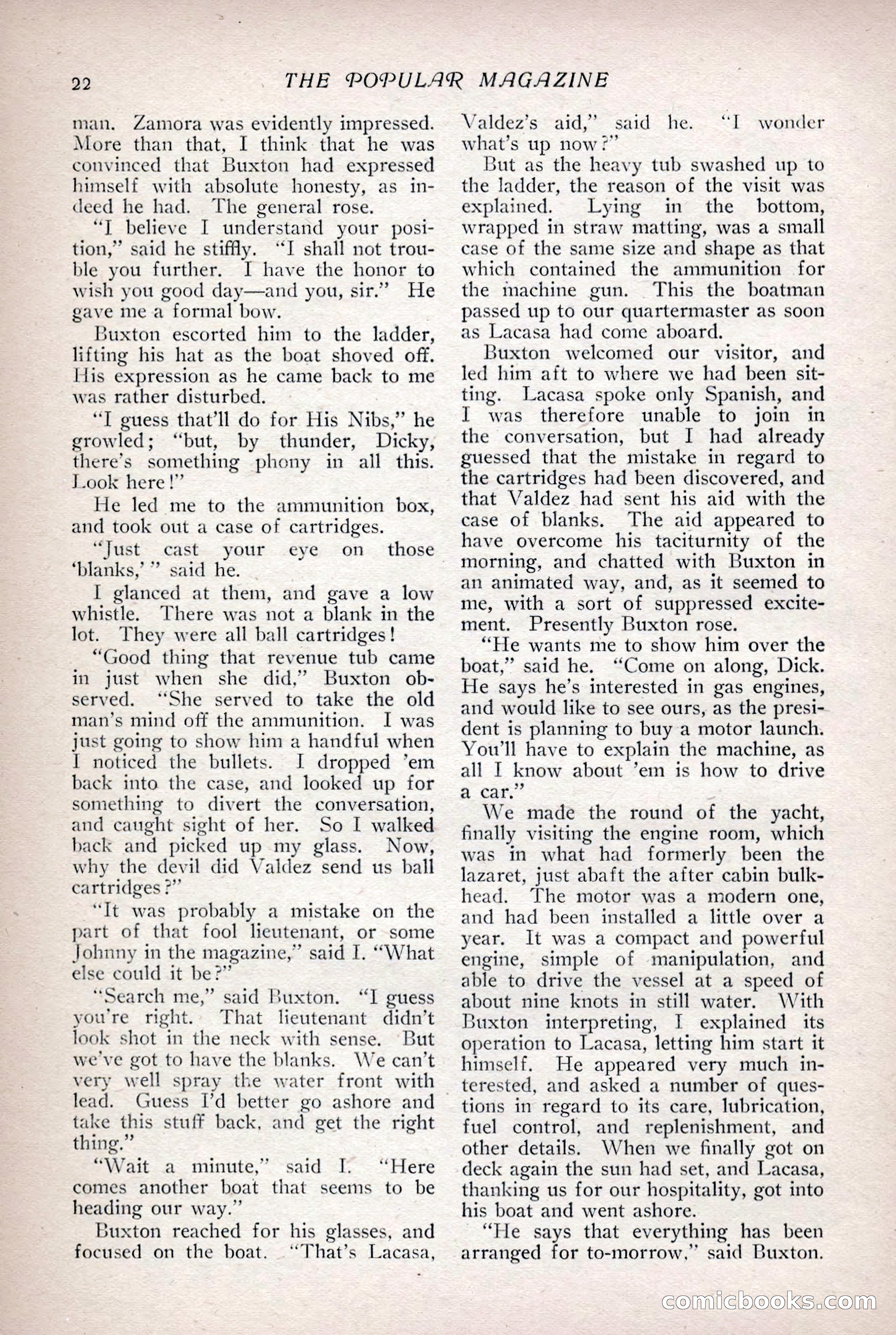 The Popular Magazine, Vol. 31, No. 4 — page 25 of 263