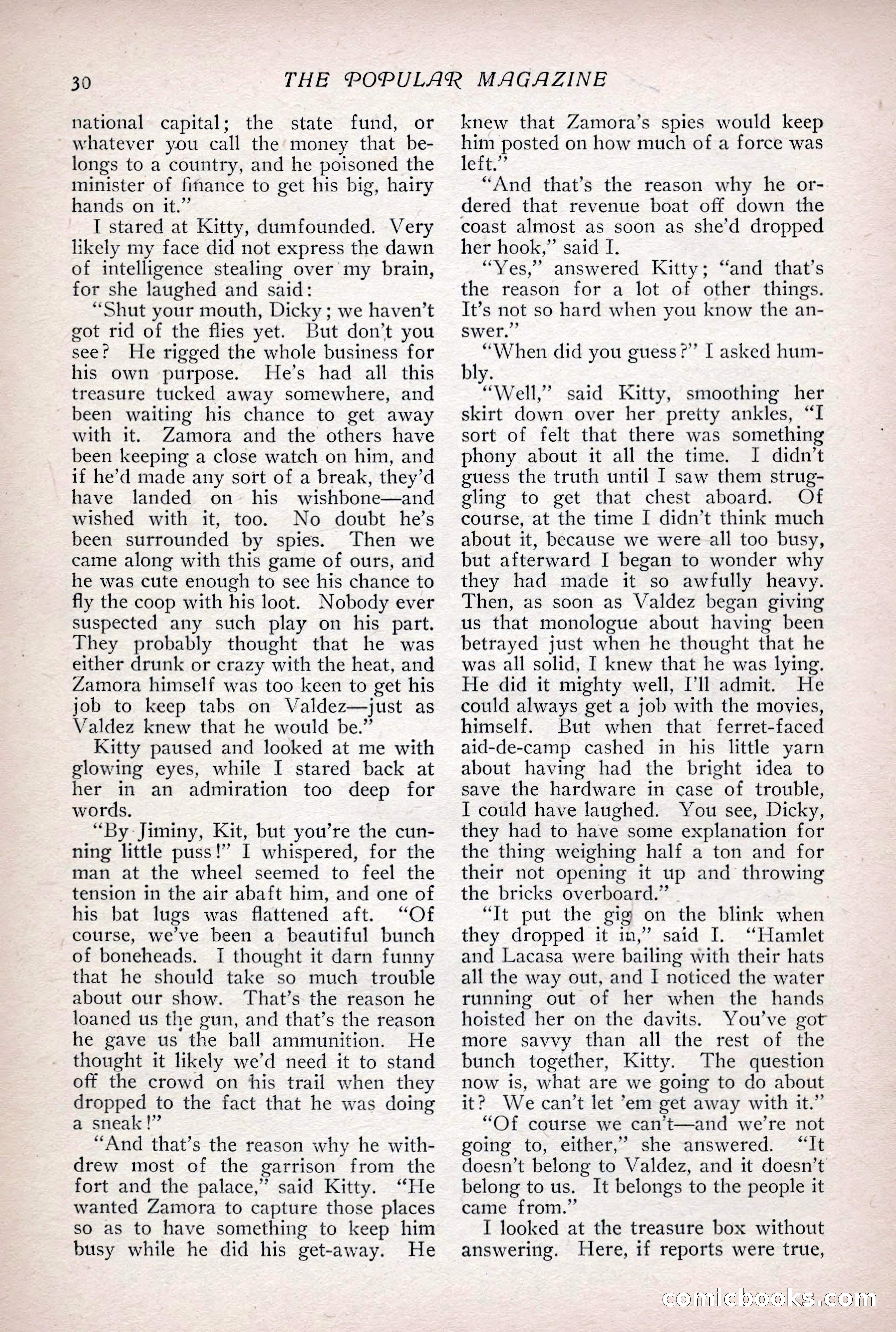 The Popular Magazine, Vol. 31, No. 4 — page 33 of 263