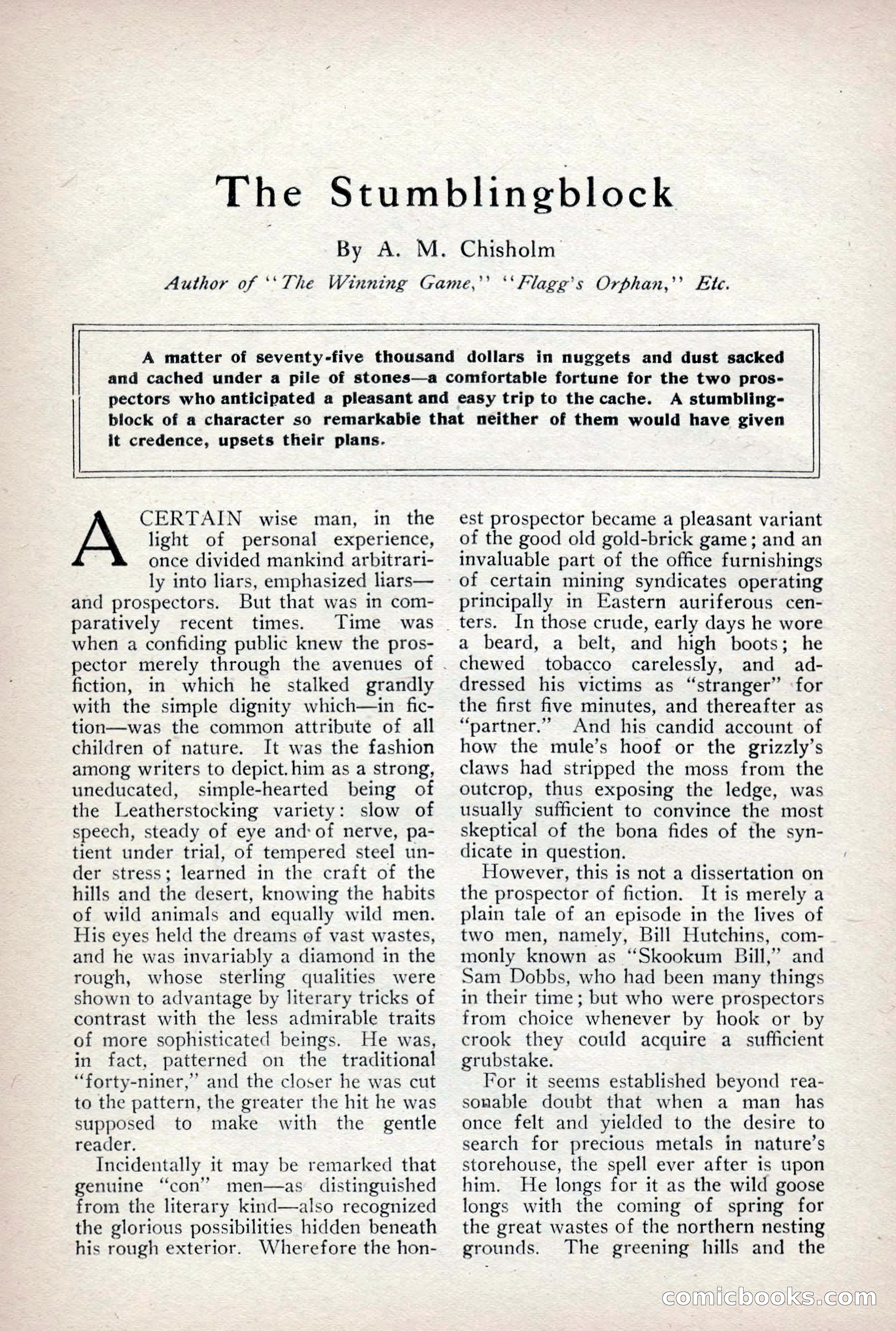 The Popular Magazine, Vol. 31, No. 4 — page 53 of 263