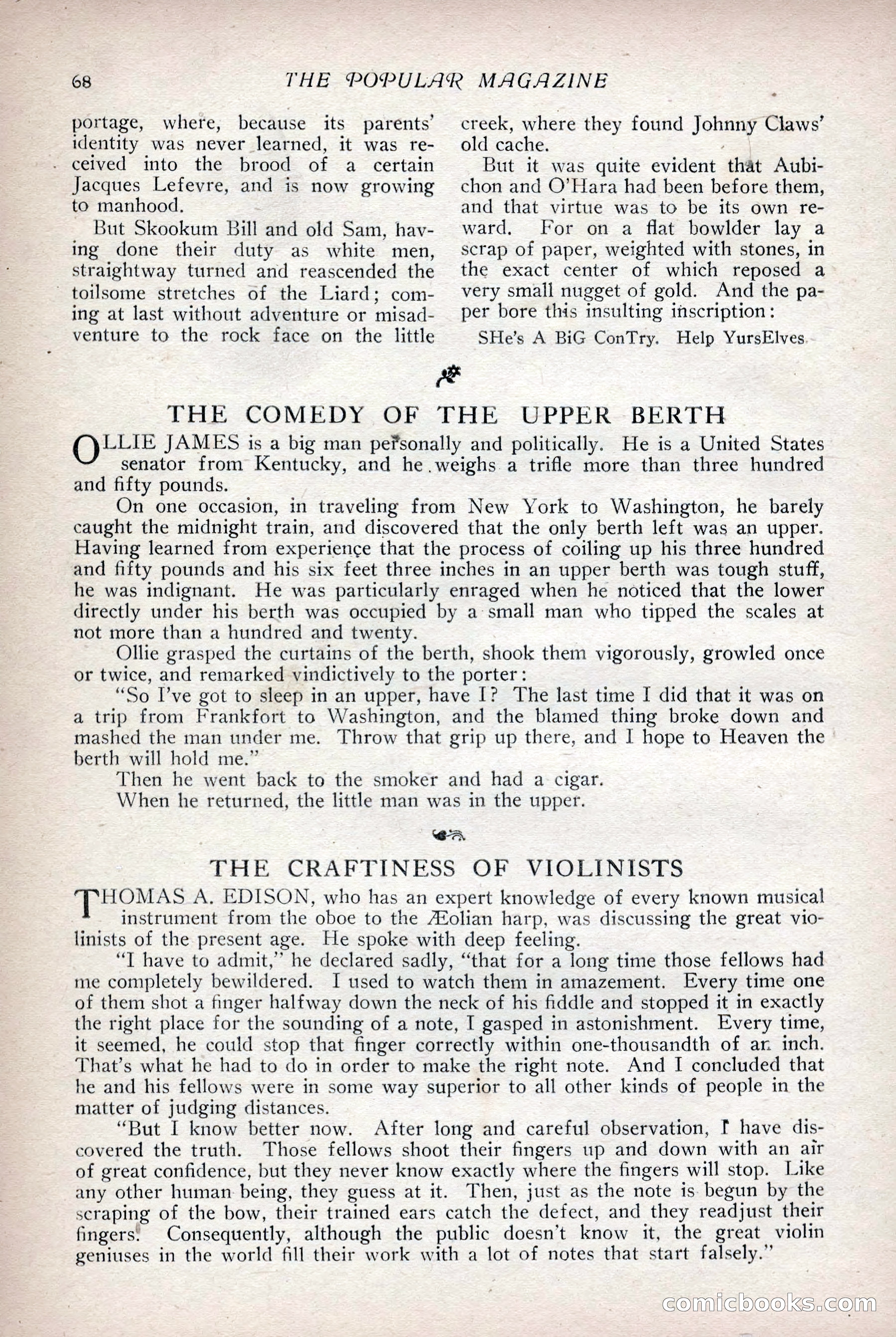 The Popular Magazine, Vol. 31, No. 4 — page 71 of 263