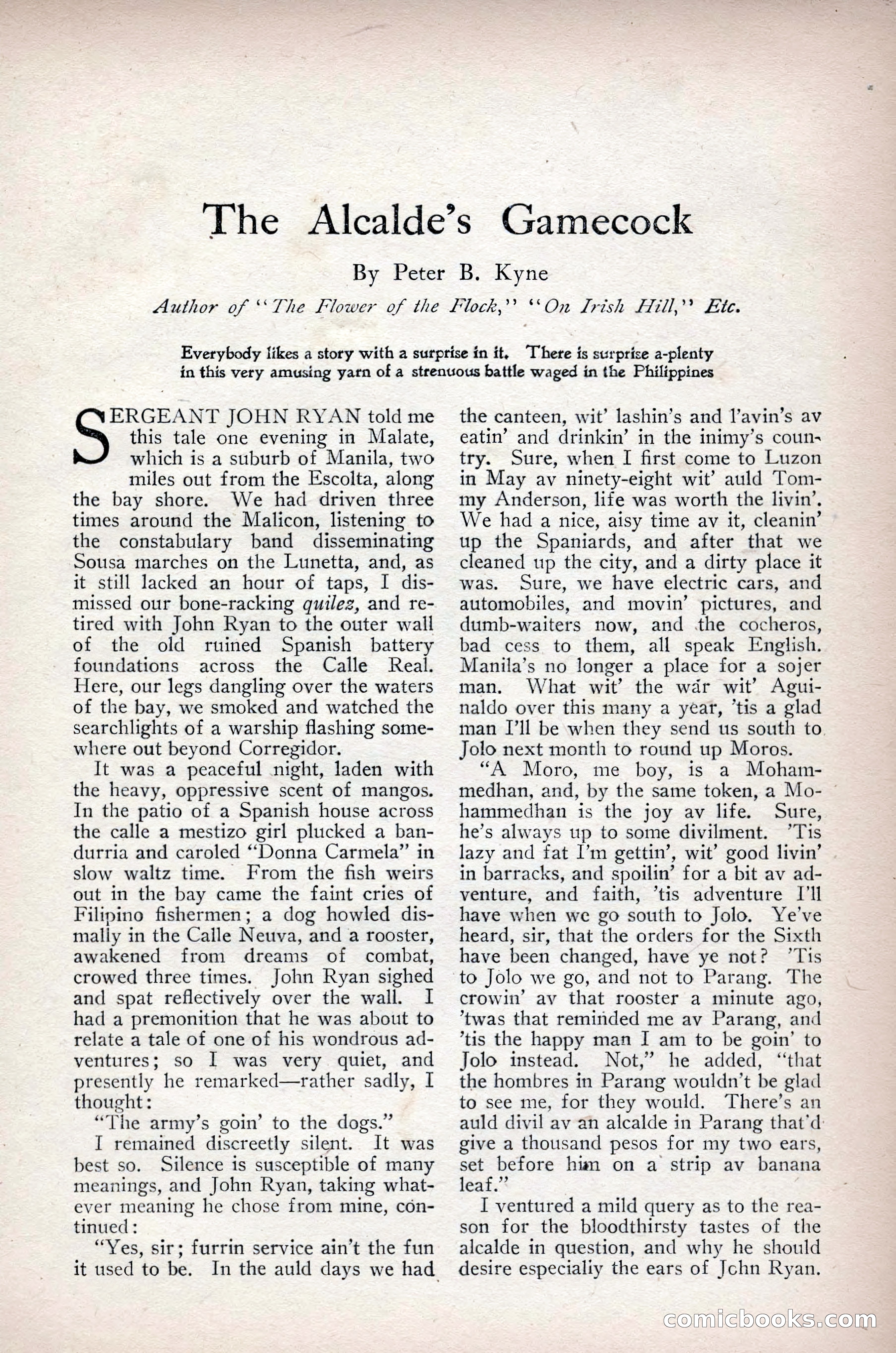 The Popular Magazine, Vol. 31, No. 4 — page 72 of 263