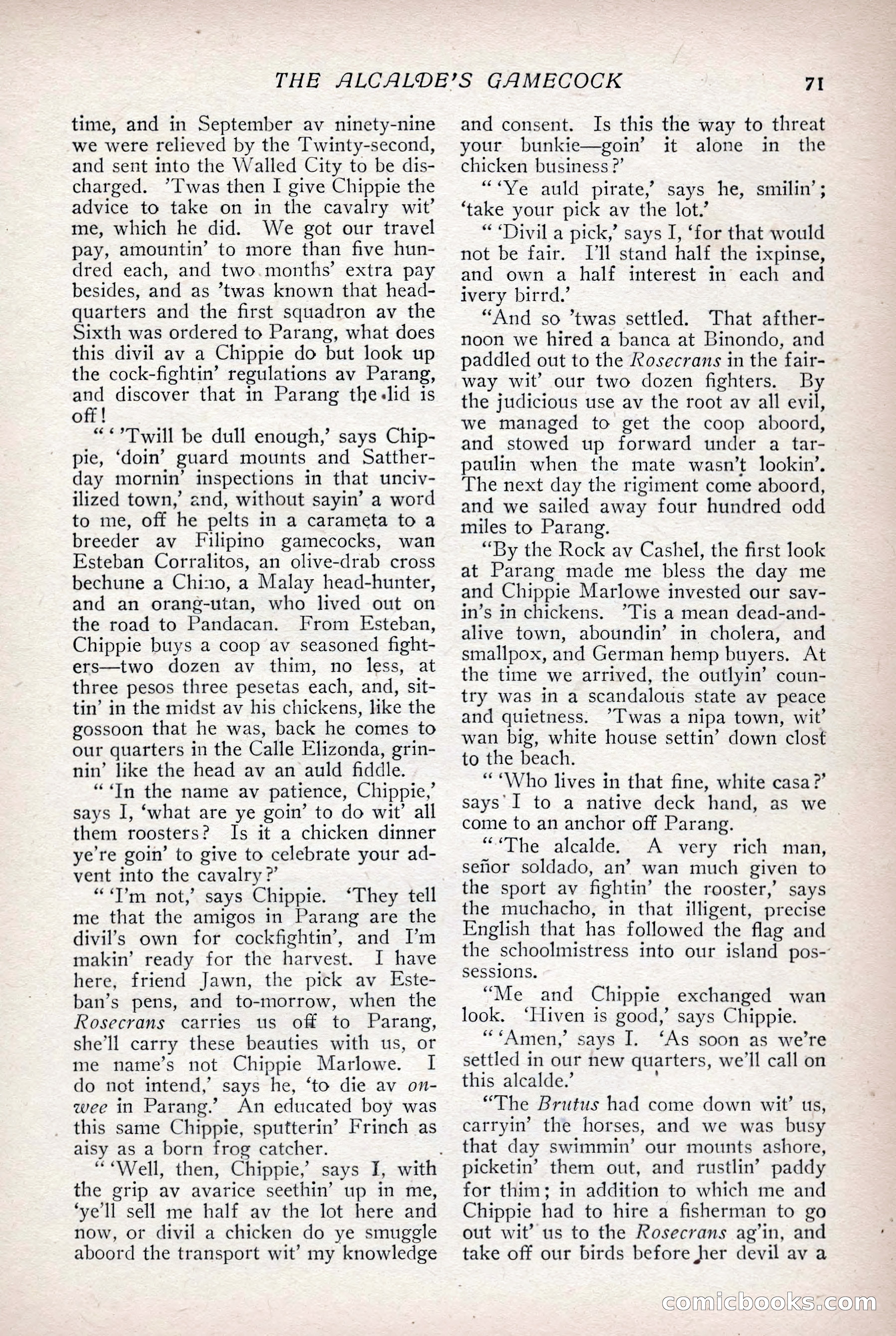 The Popular Magazine, Vol. 31, No. 4 — page 74 of 263