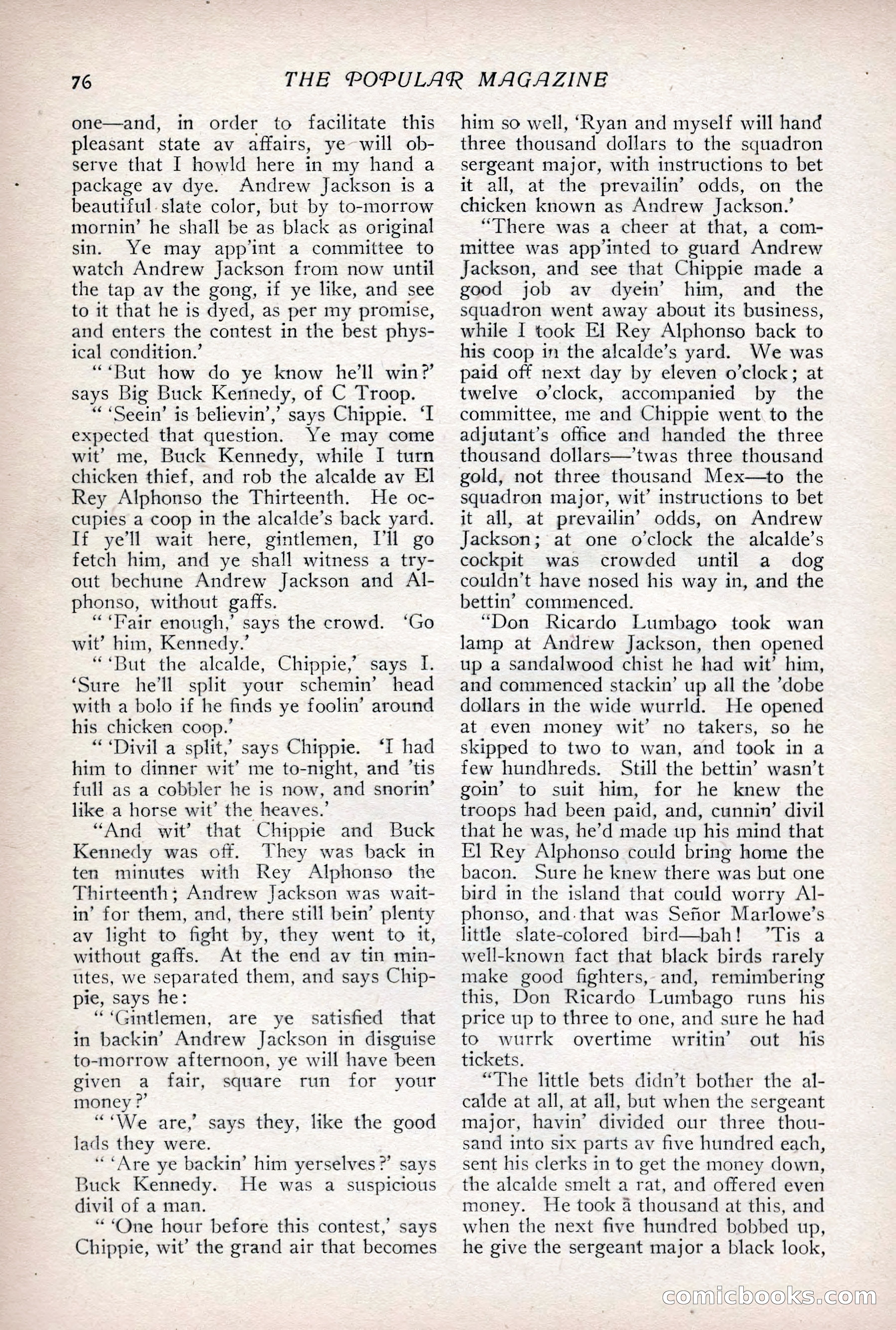 The Popular Magazine, Vol. 31, No. 4 — page 79 of 263