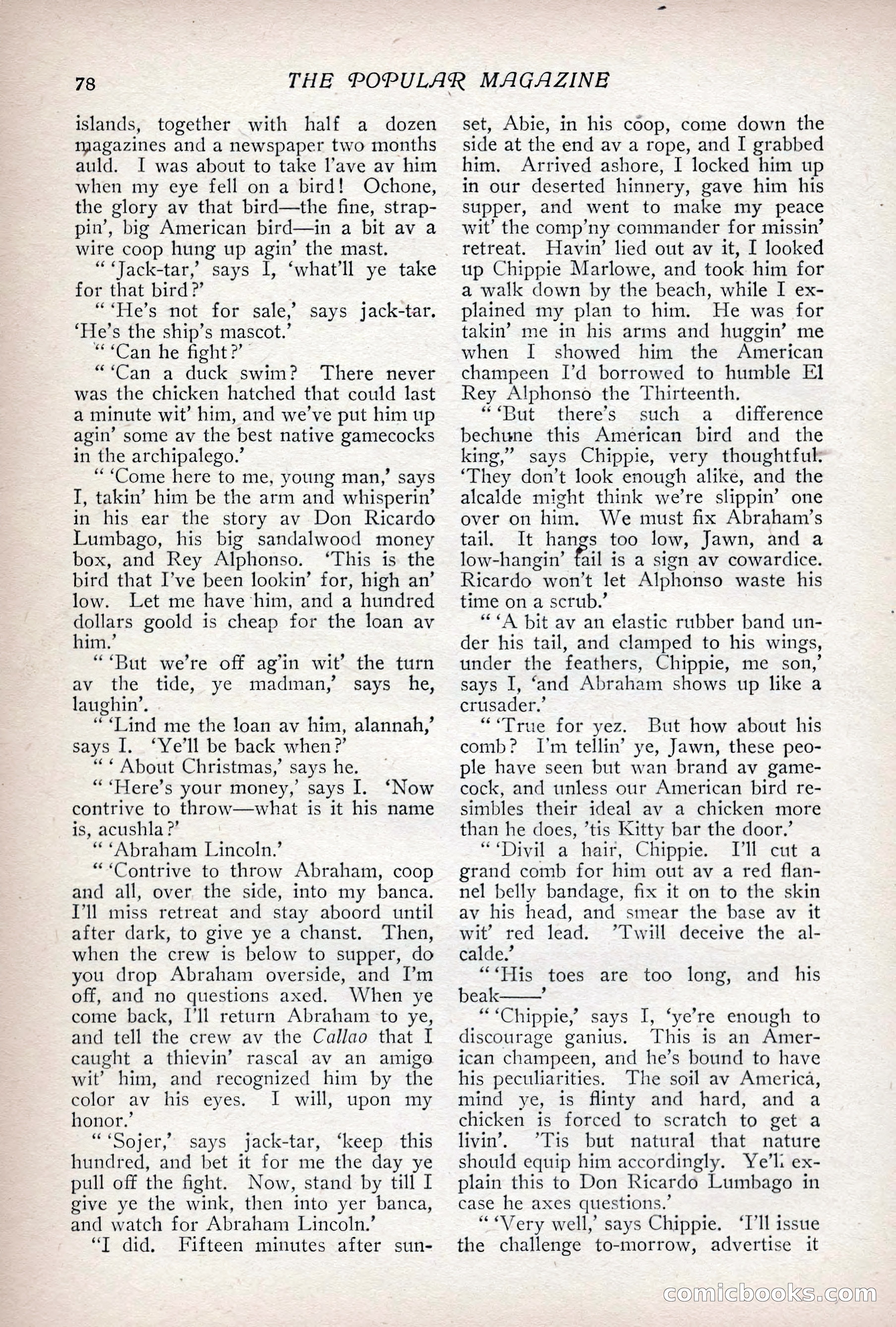 The Popular Magazine, Vol. 31, No. 4 — page 81 of 263