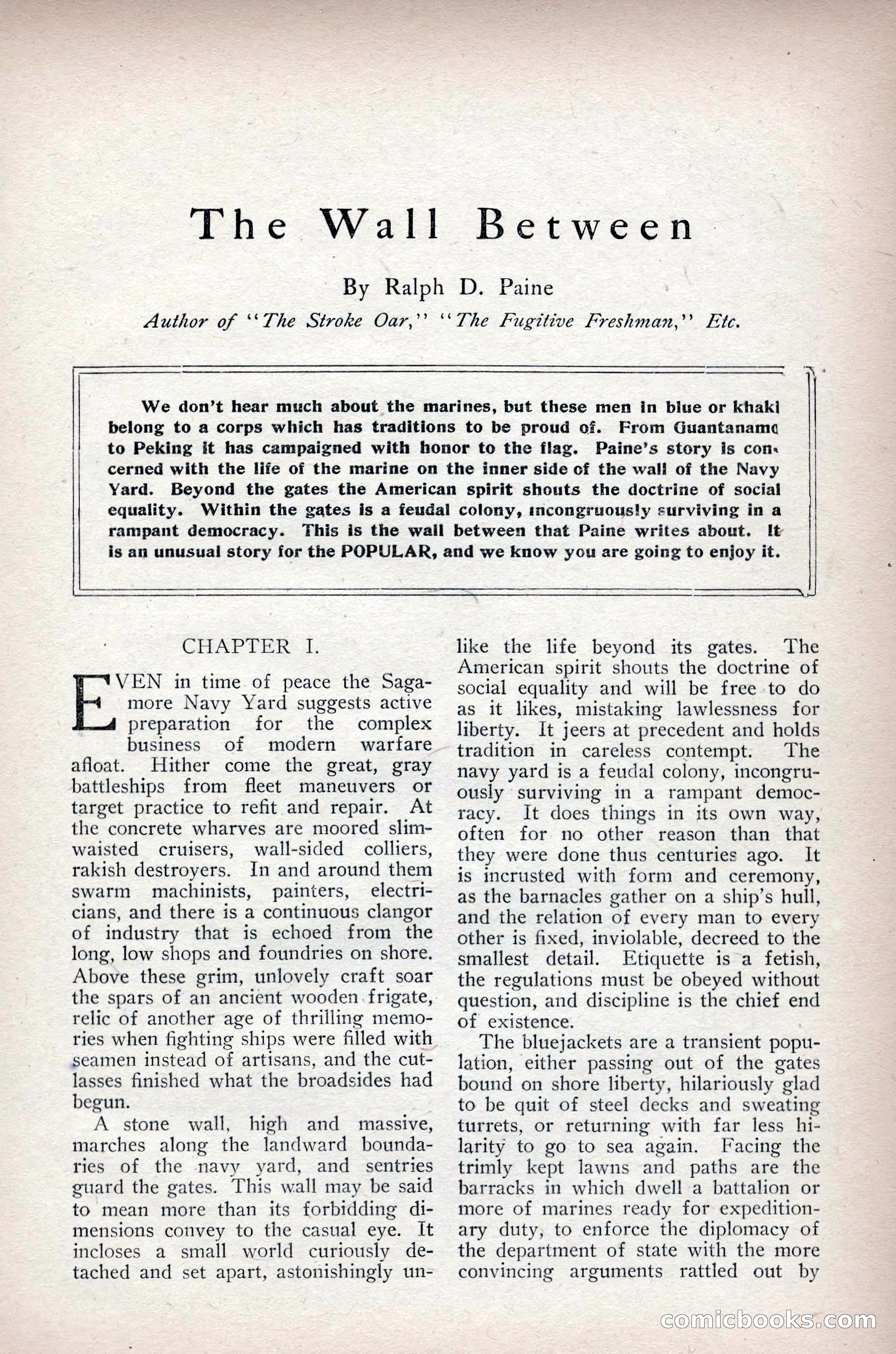 The Popular Magazine, Vol. 31, No. 4 — page 86 of 263