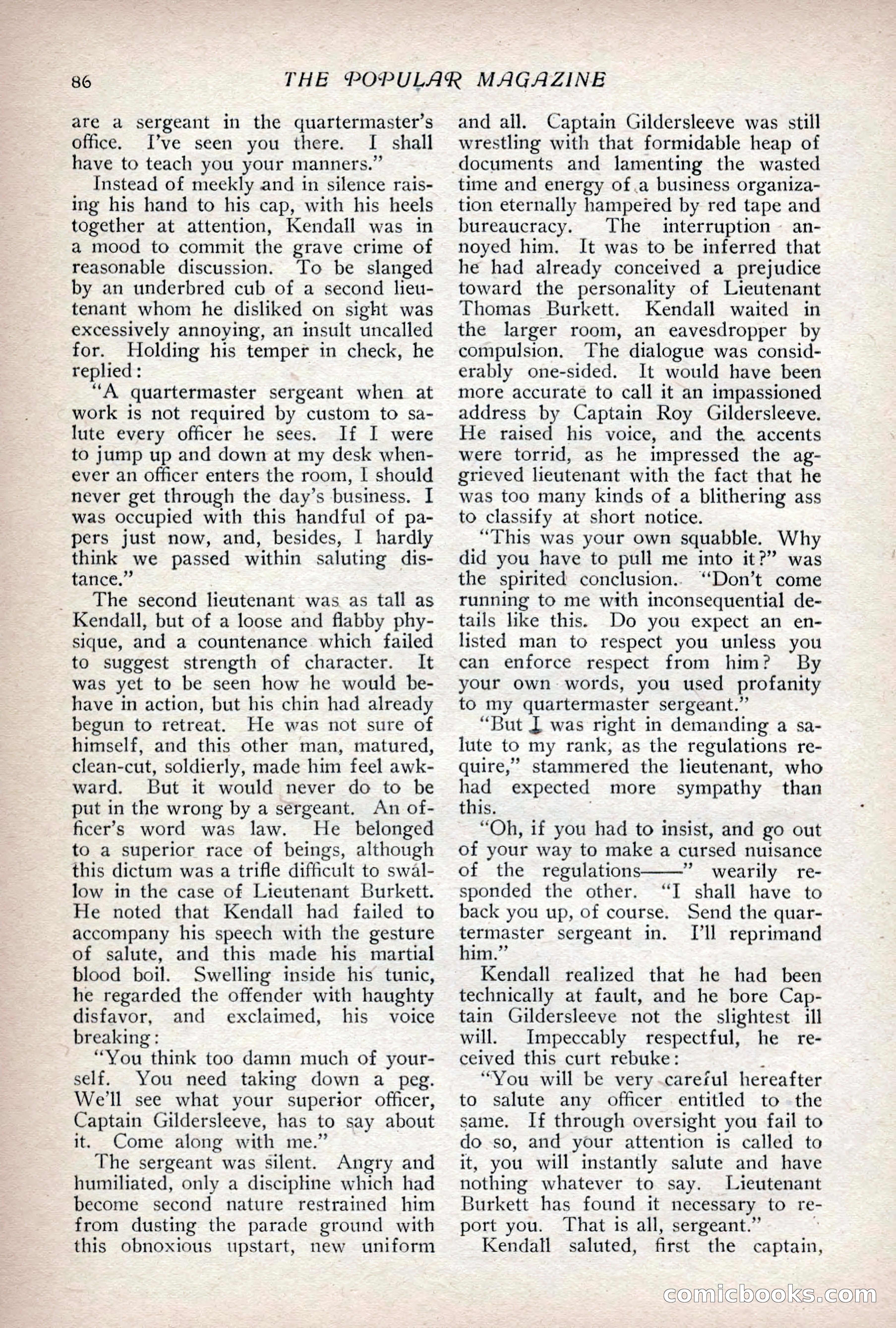 The Popular Magazine, Vol. 31, No. 4 — page 89 of 263