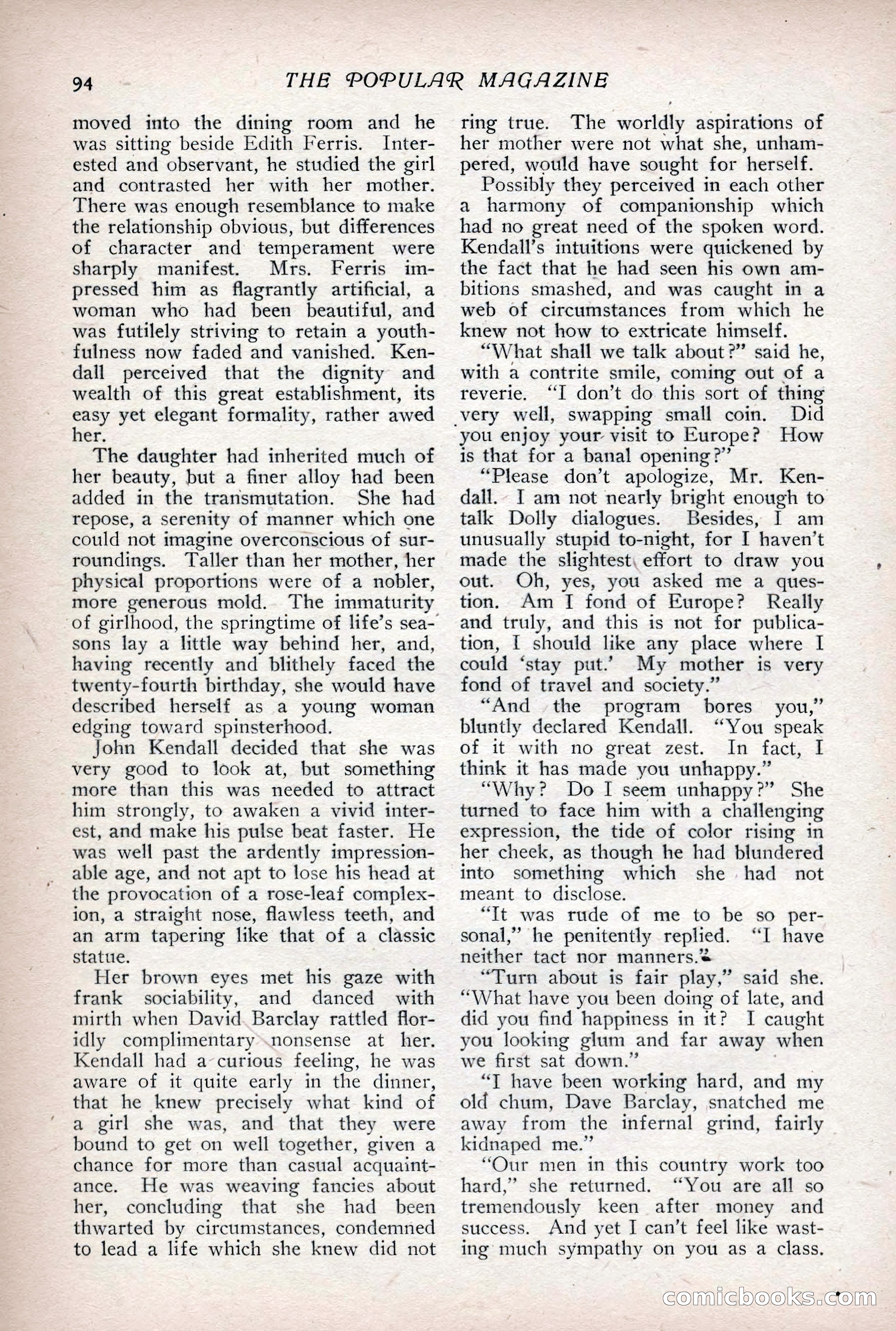 The Popular Magazine, Vol. 31, No. 4 — page 97 of 263