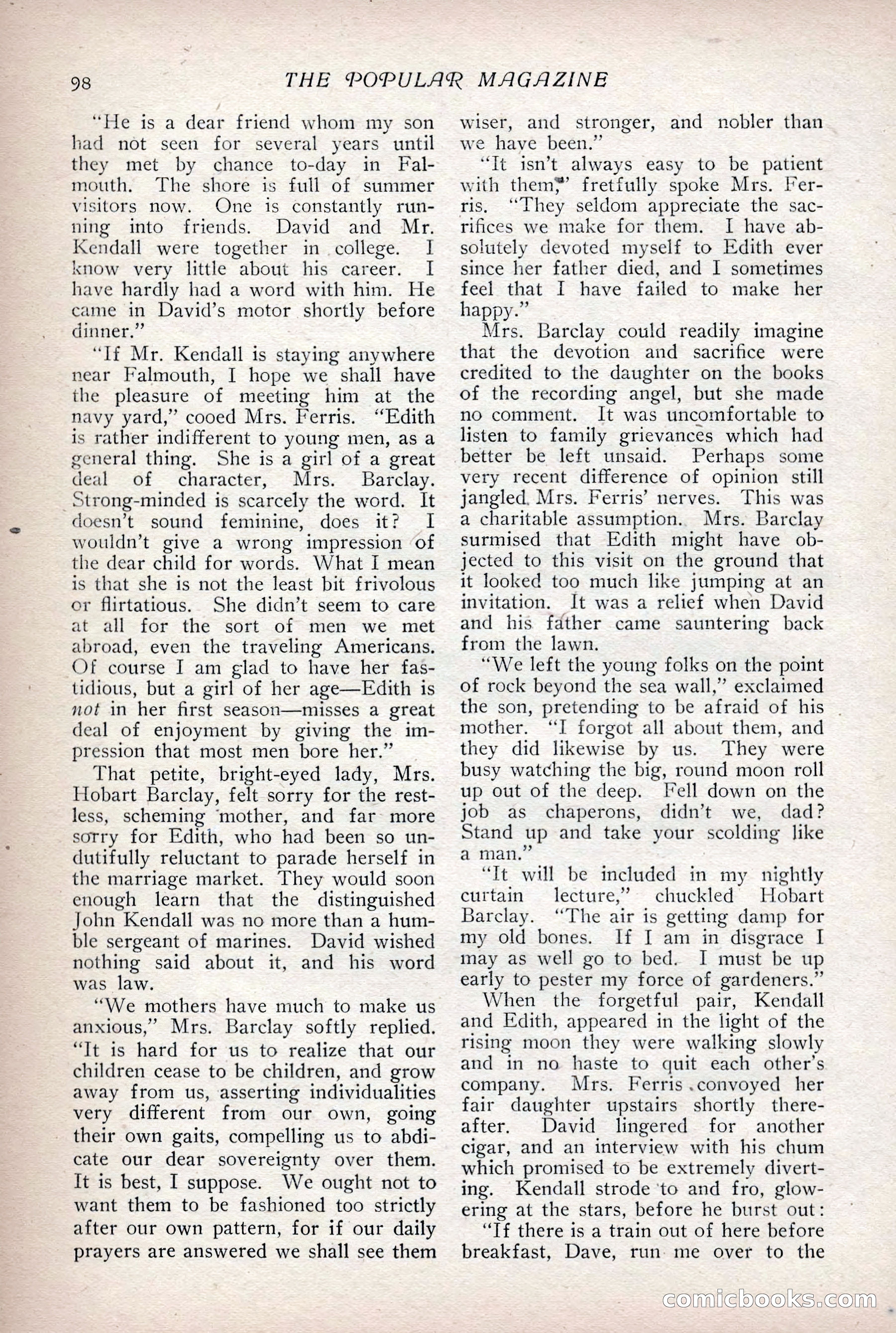 The Popular Magazine, Vol. 31, No. 4 — page 101 of 263