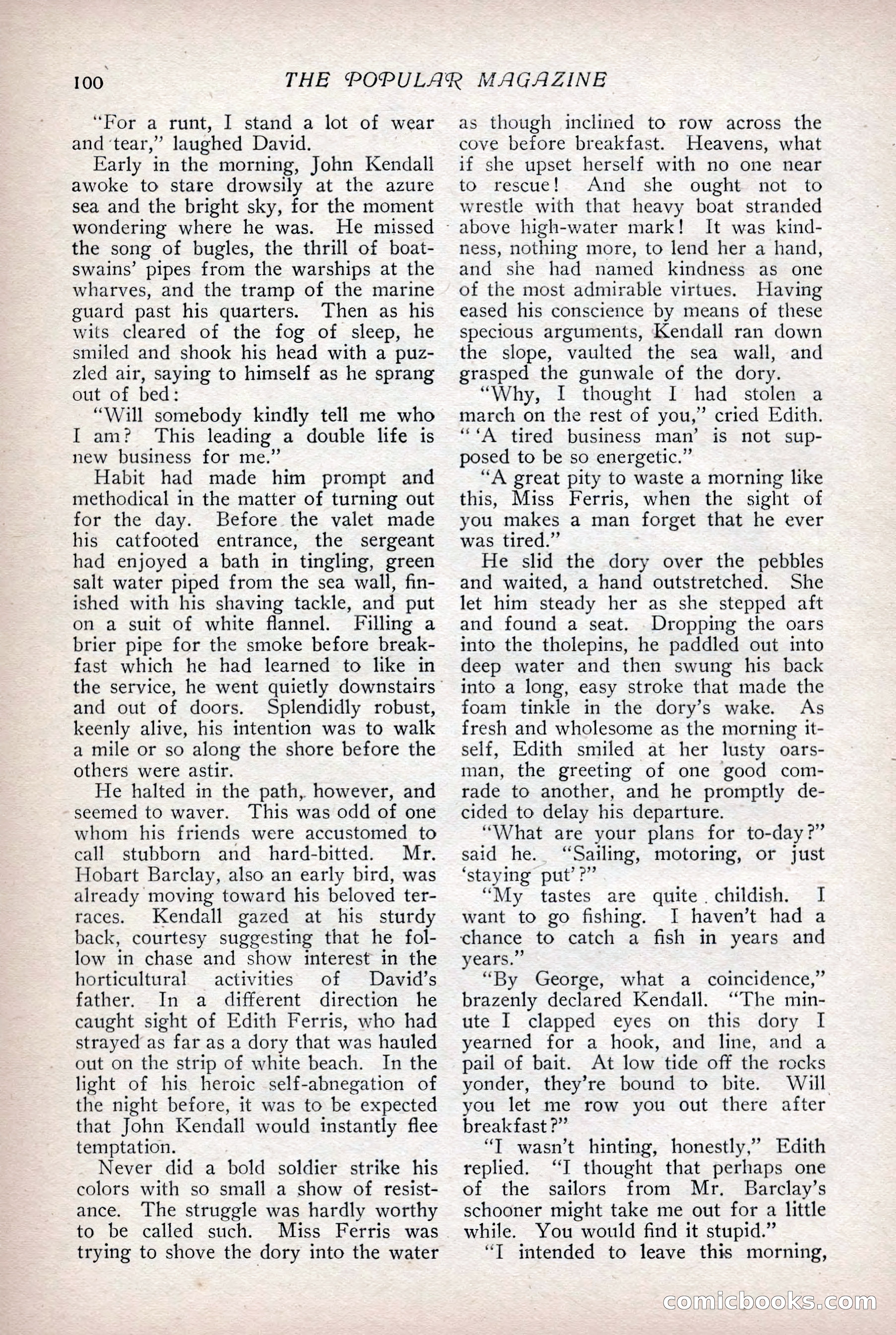 The Popular Magazine, Vol. 31, No. 4 — page 103 of 263