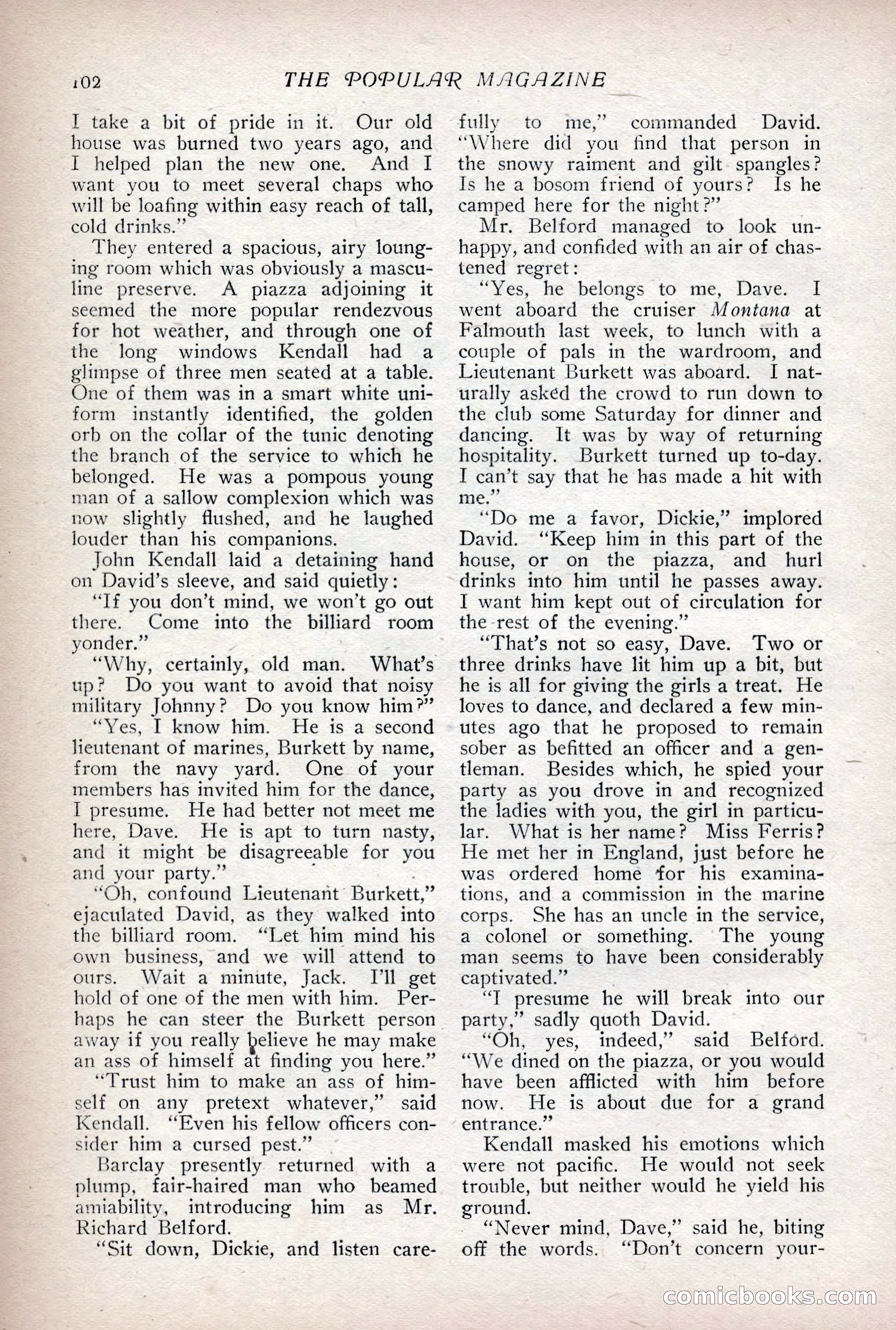 The Popular Magazine, Vol. 31, No. 4 — page 105 of 263