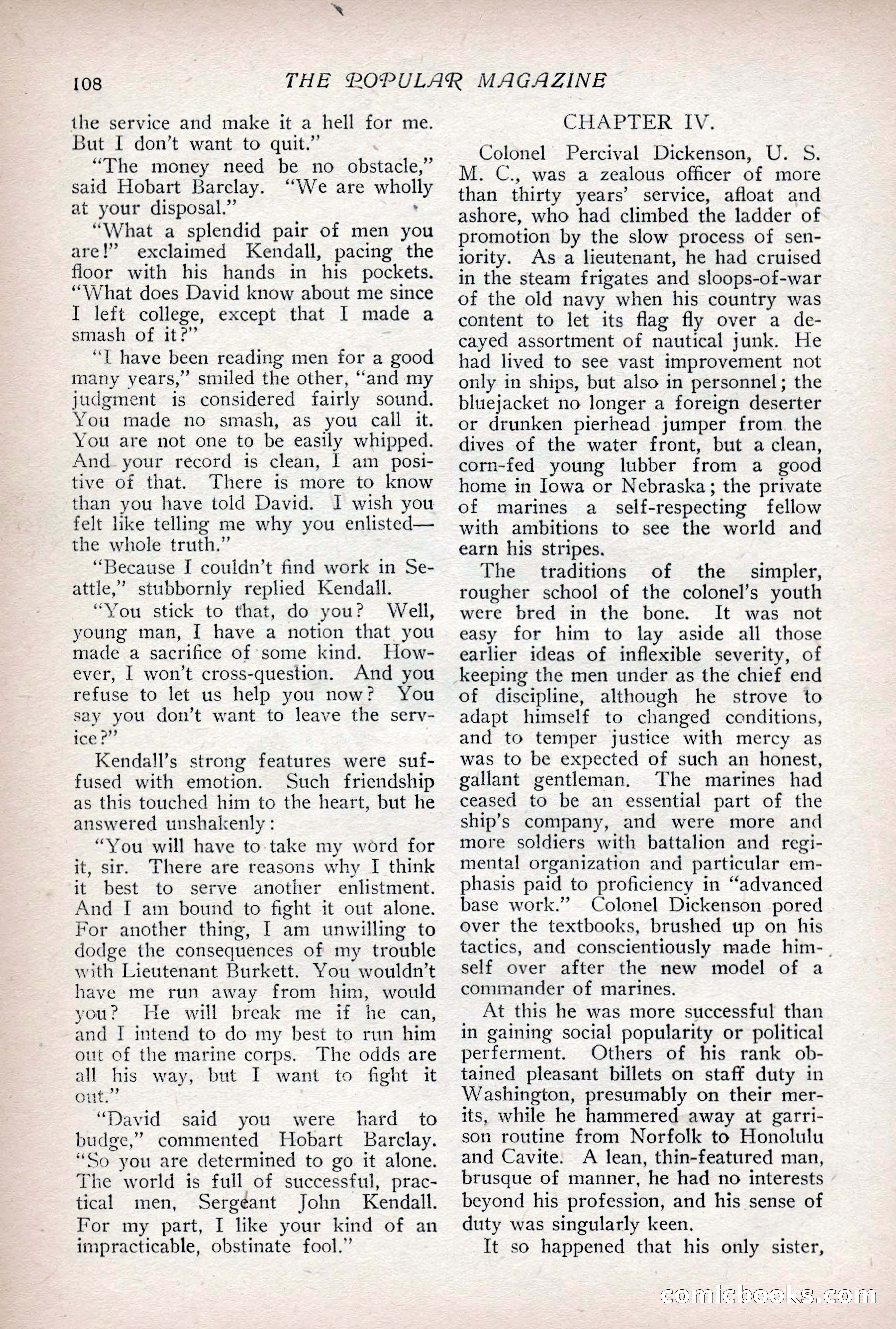 The Popular Magazine, Vol. 31, No. 4 — page 111 of 263