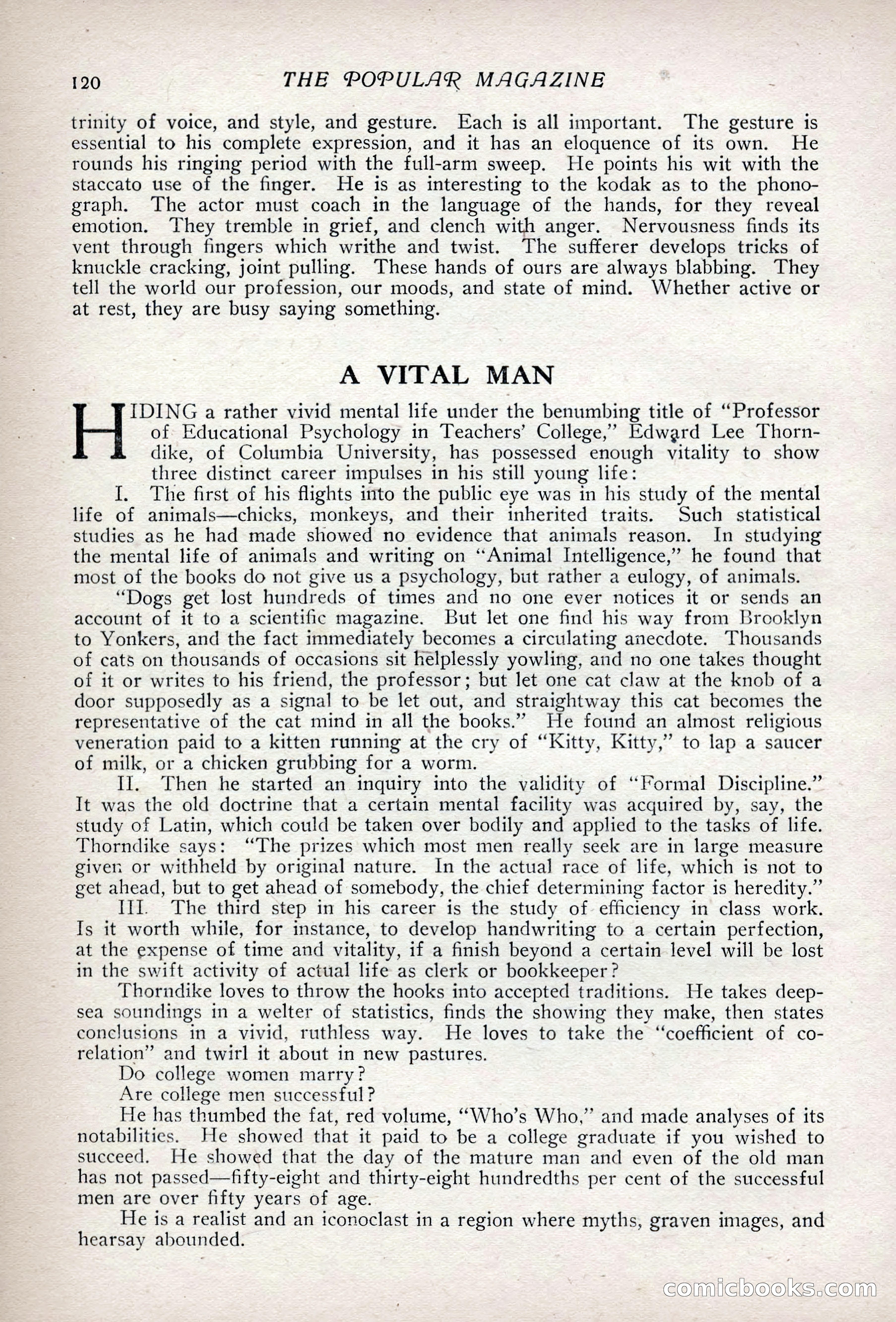 The Popular Magazine, Vol. 31, No. 4 — page 123 of 263
