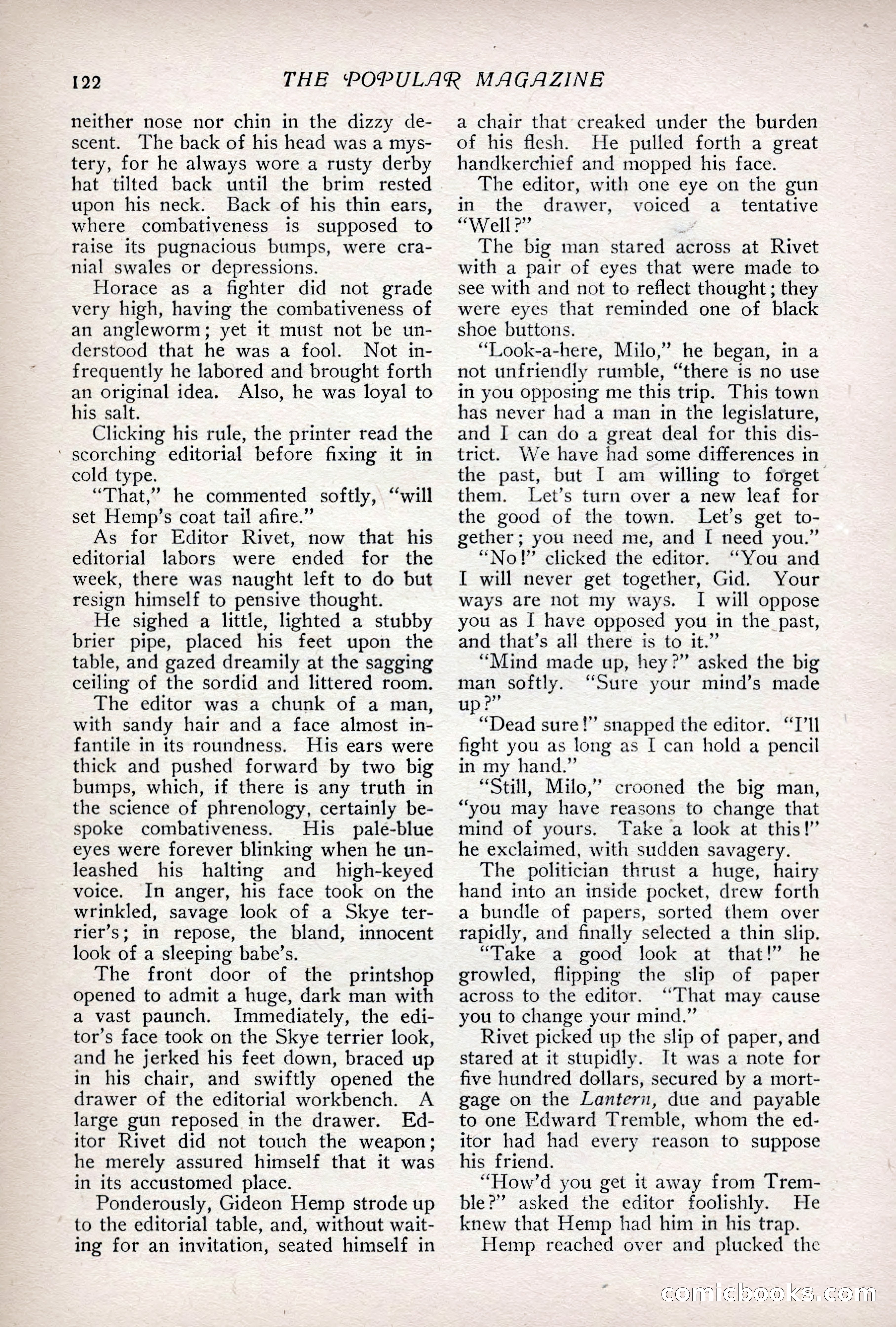 The Popular Magazine, Vol. 31, No. 4 — page 125 of 263