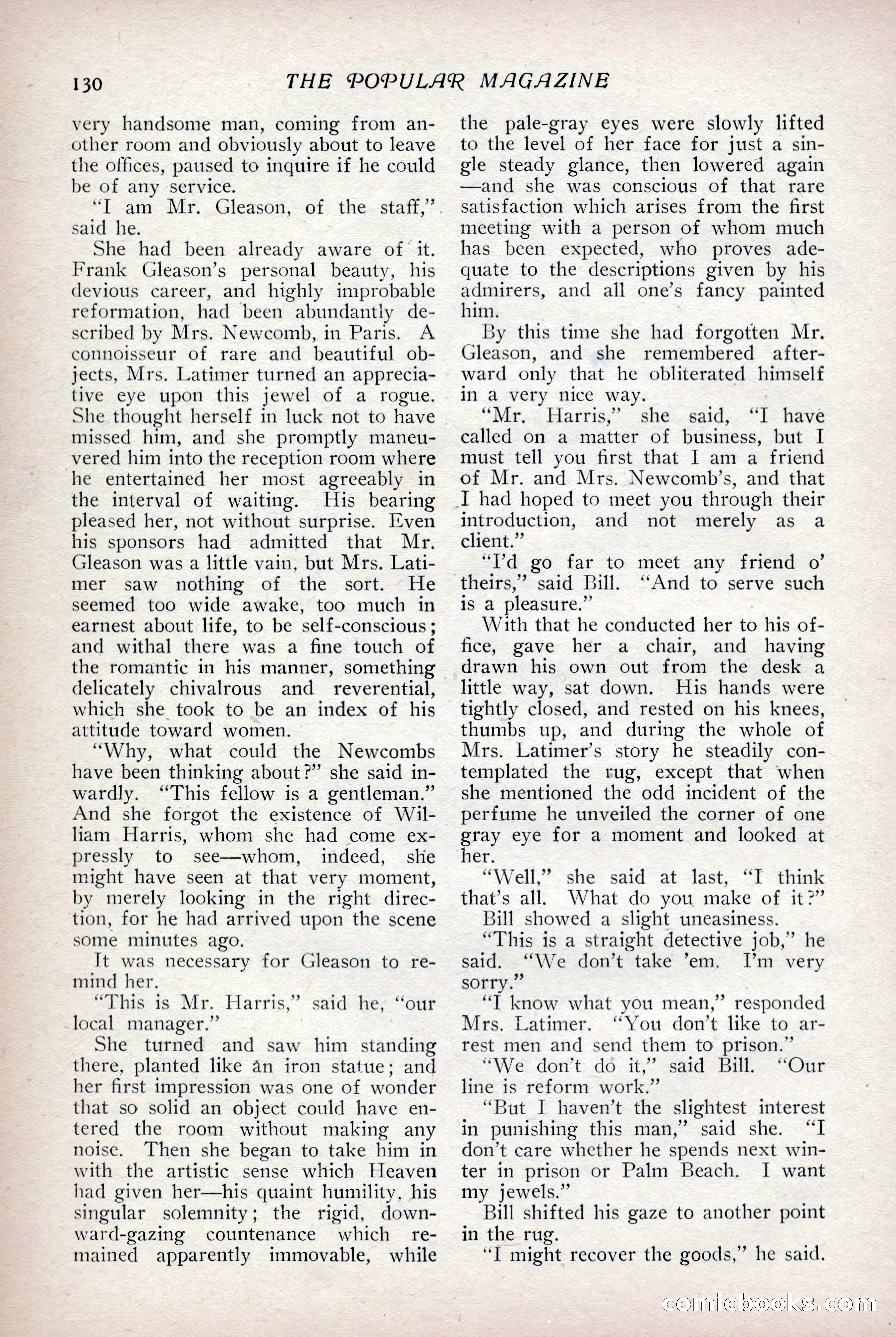 The Popular Magazine, Vol. 31, No. 4 — page 133 of 263