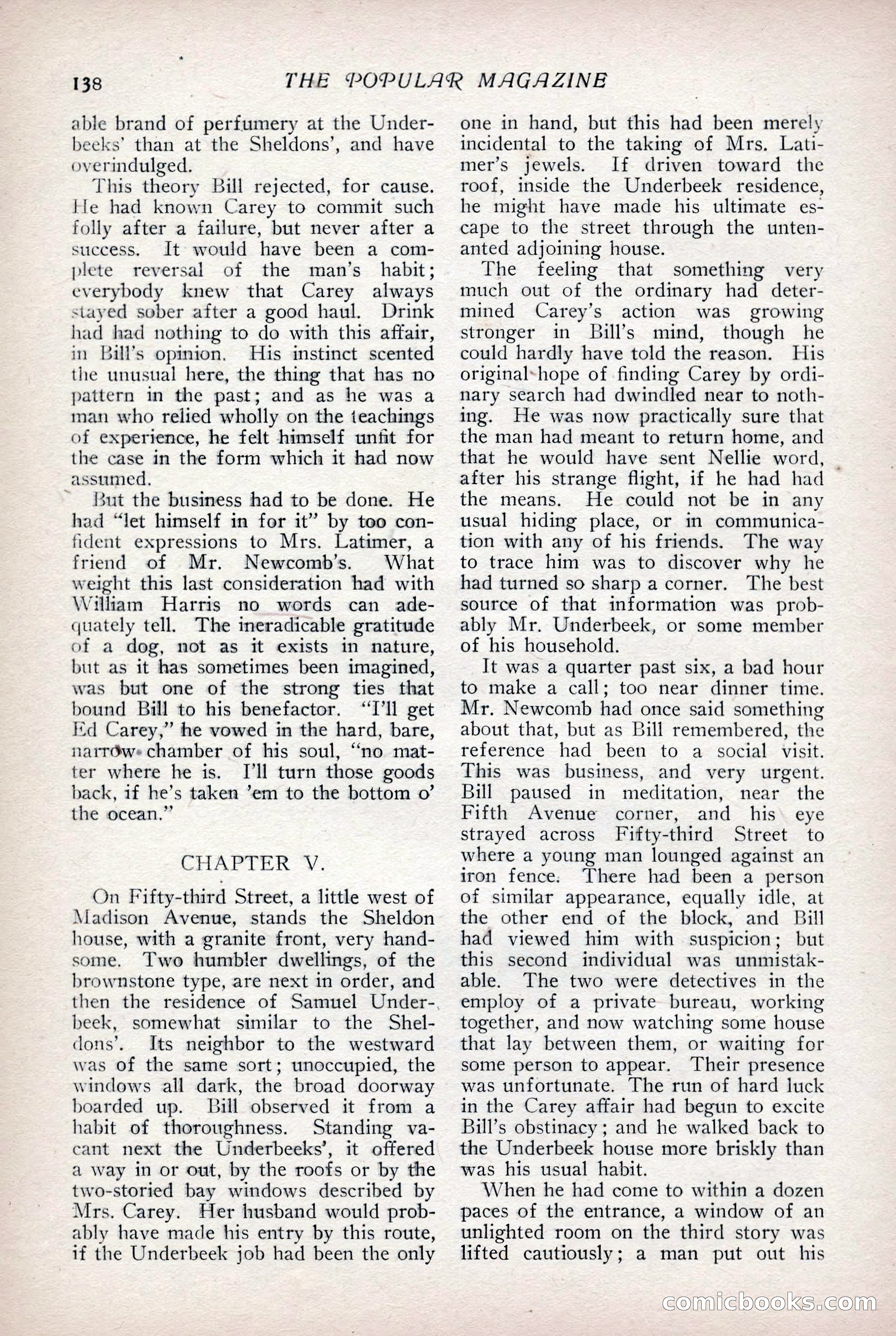 The Popular Magazine, Vol. 31, No. 4 — page 141 of 263