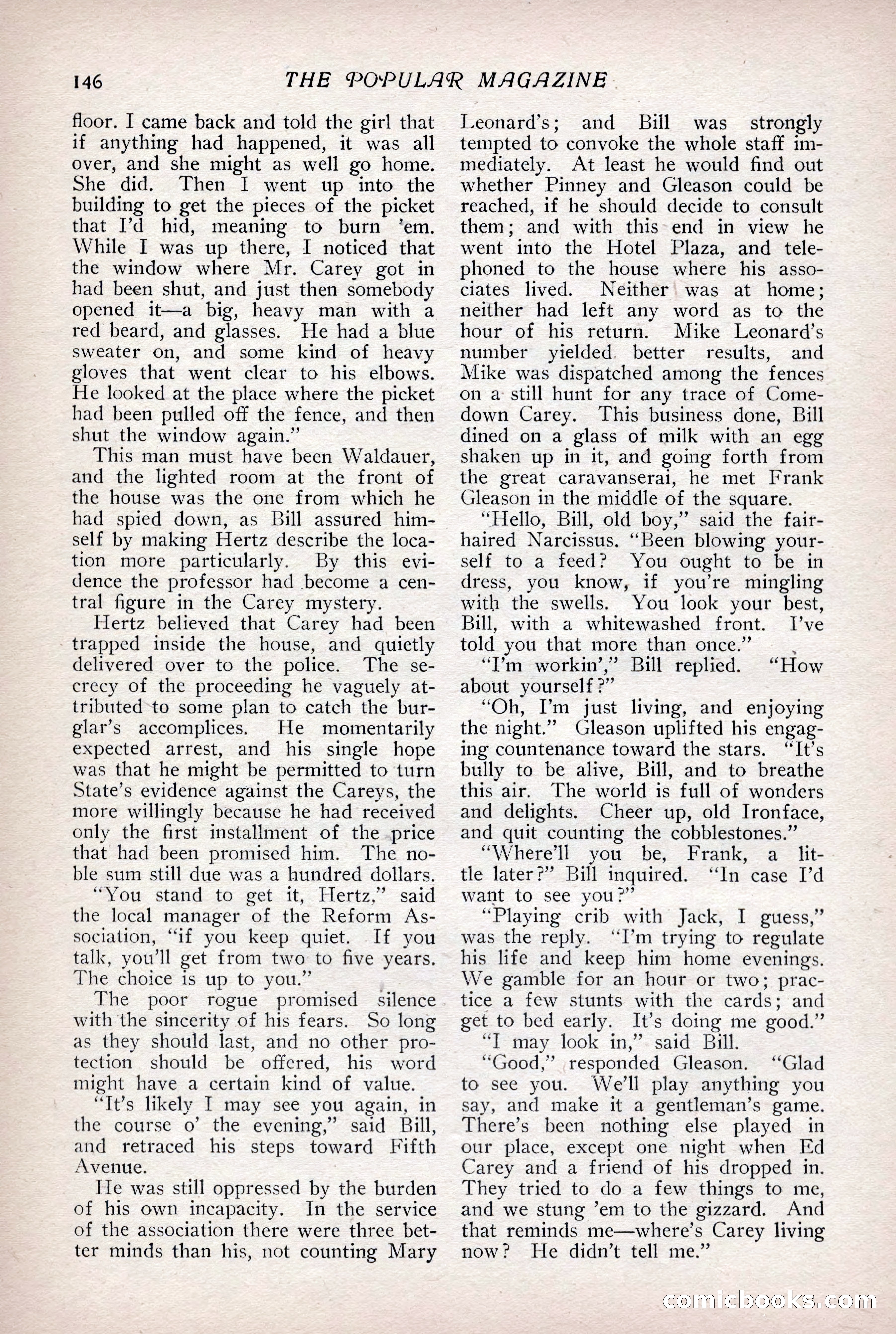 The Popular Magazine, Vol. 31, No. 4 — page 149 of 263