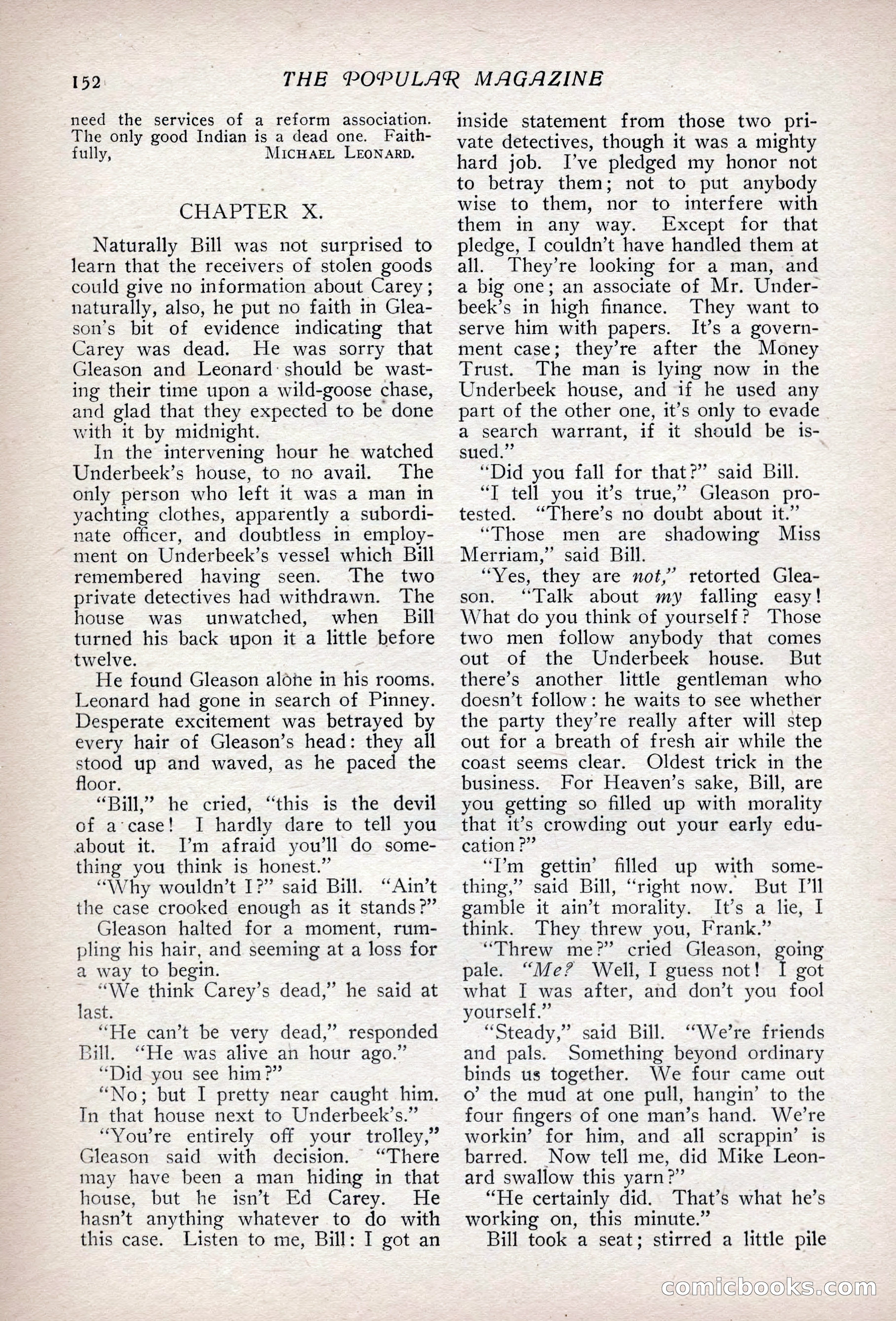 The Popular Magazine, Vol. 31, No. 4 — page 155 of 263
